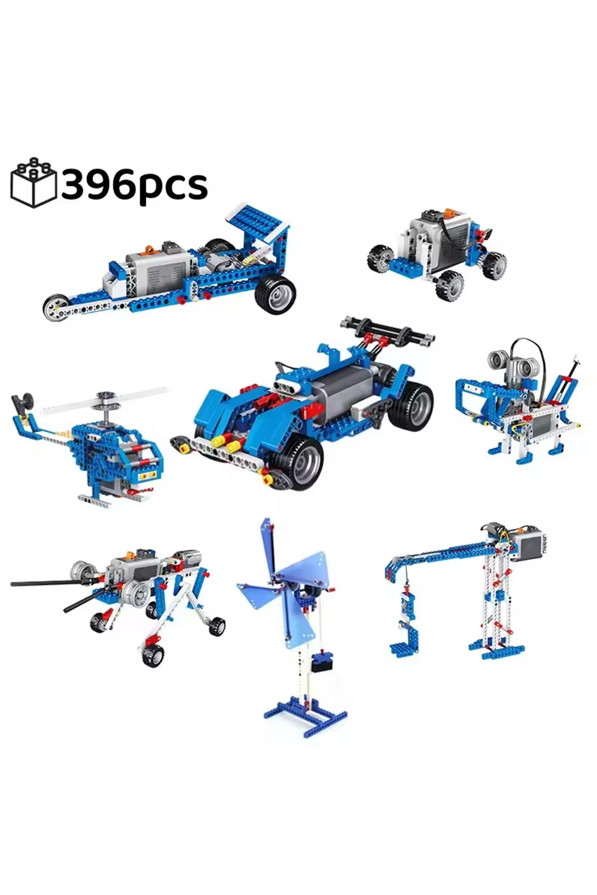 yaafun-No Box Stem 9686 Technical Parts Multi Technology Programming Educational School Students 2