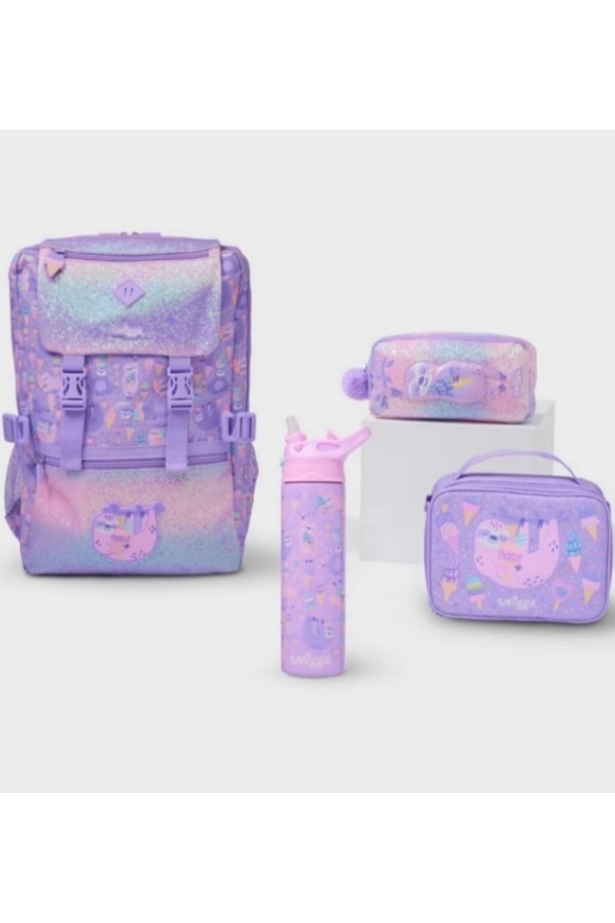 SMIGGLE Super Charge 4’Lü Okul Çanta Seti