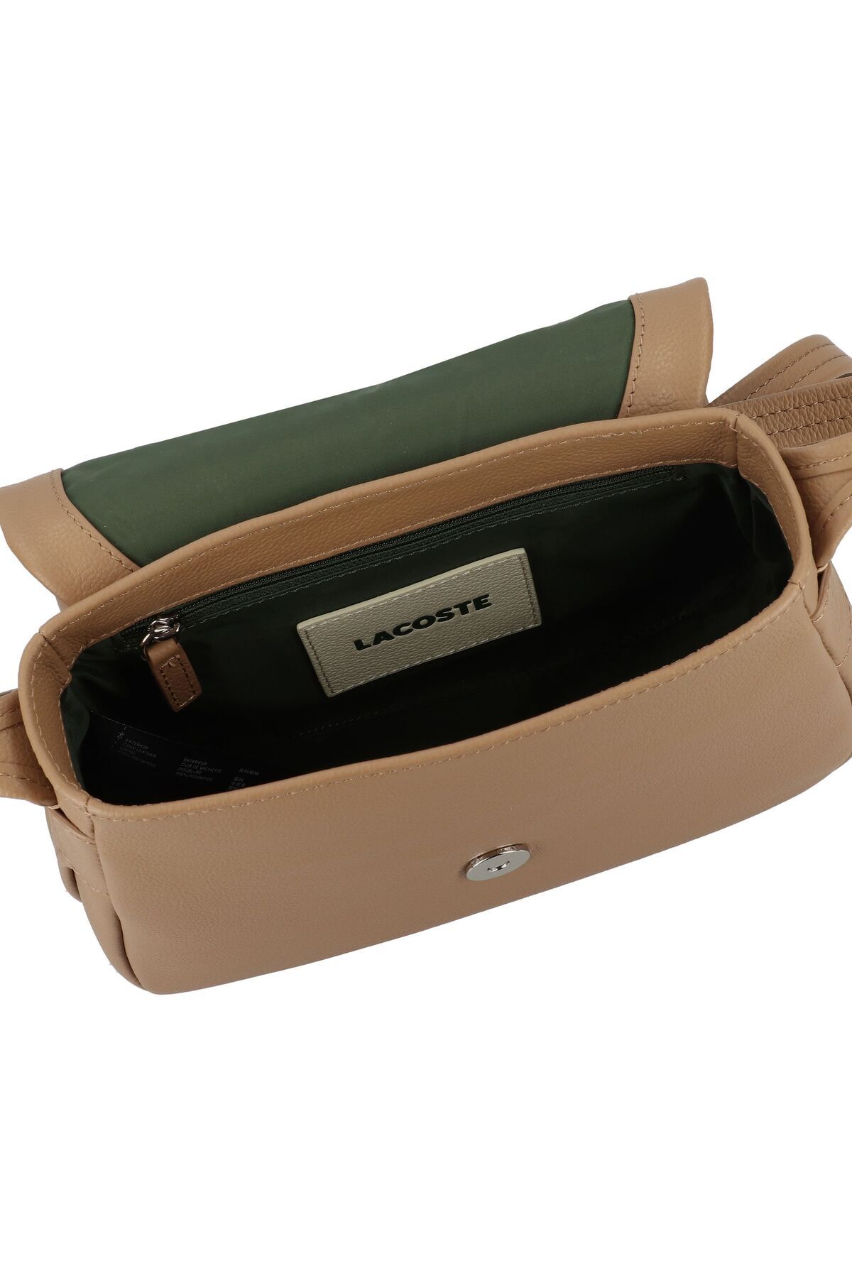 Lacoste-Geantă de umăr City Court din piele 22 cm 5