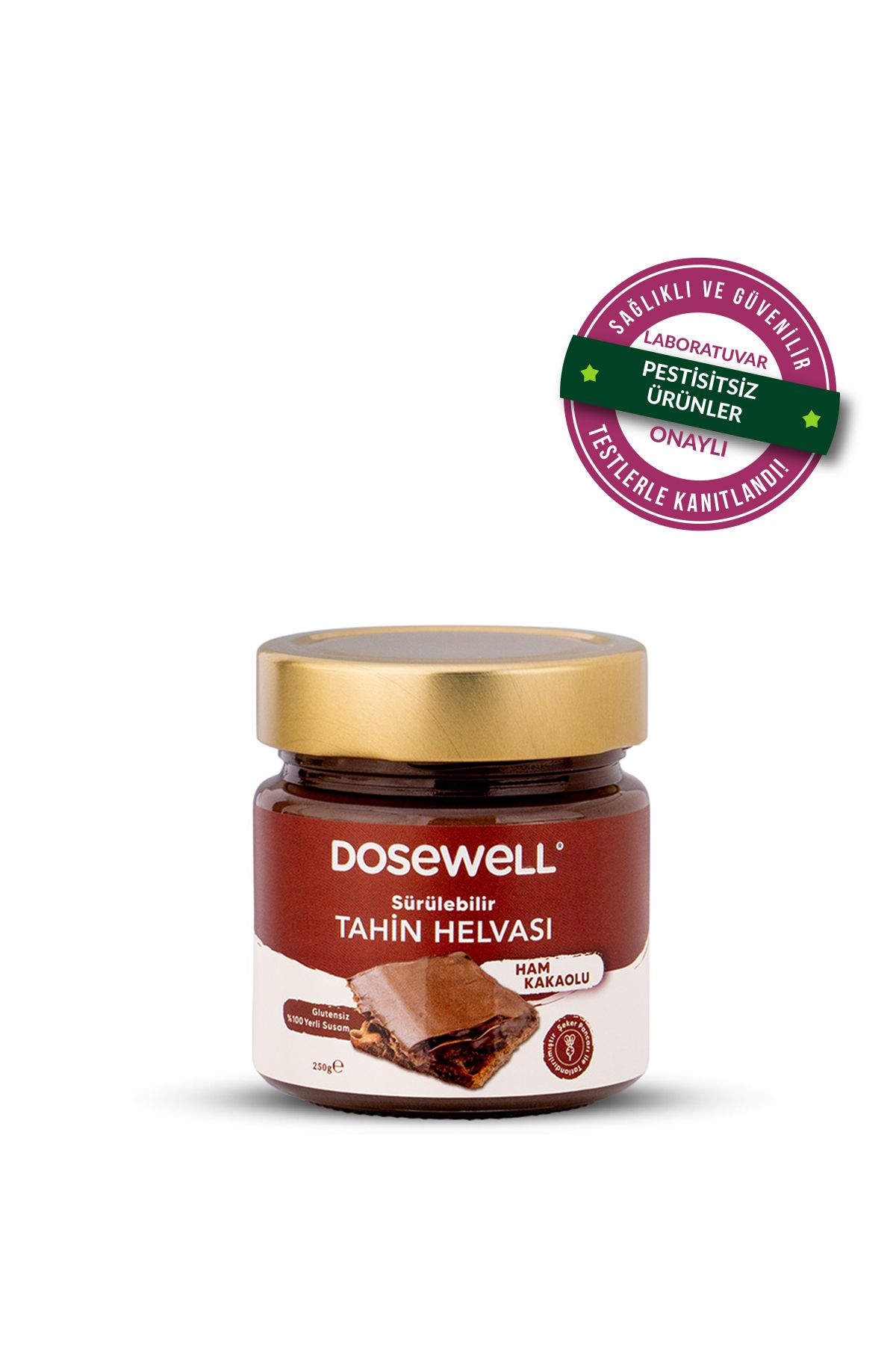Dosewell Sürülebilir Tahin Helvası Kakaolu 250 gr