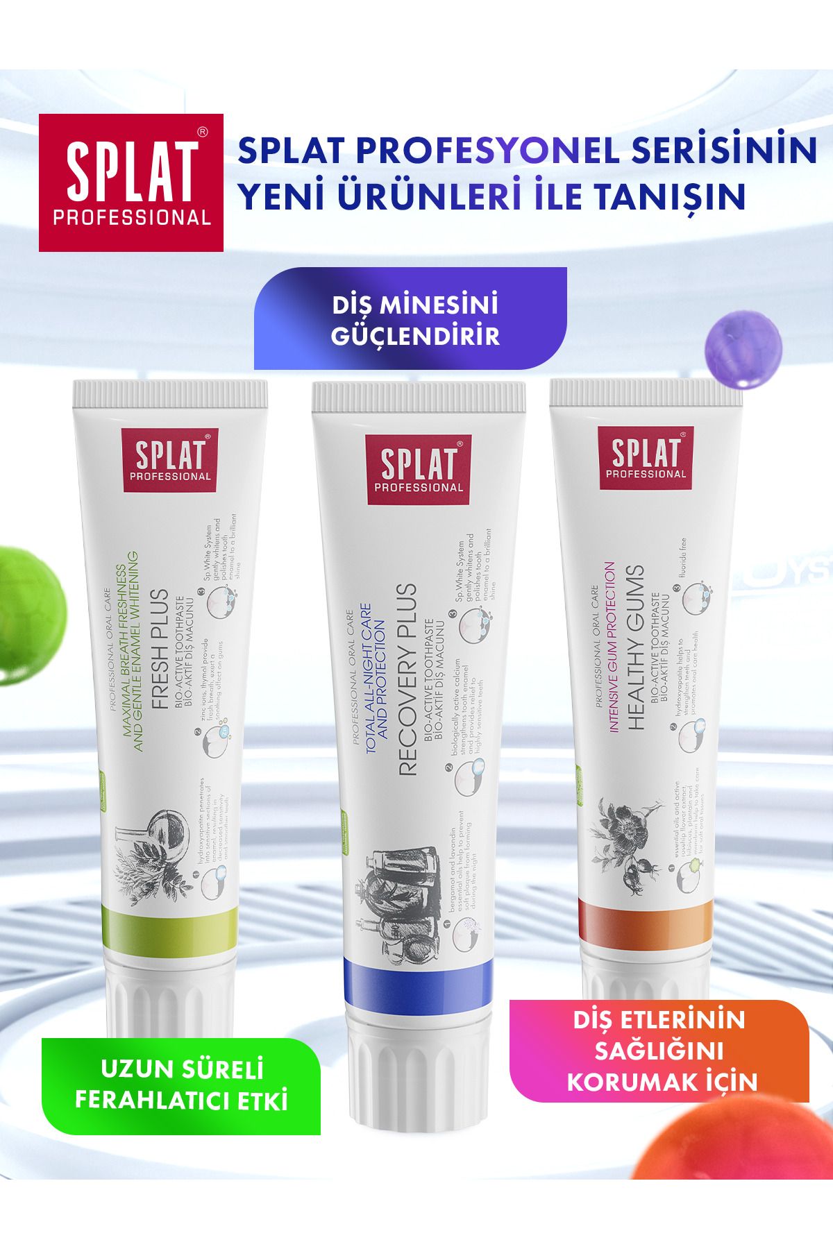 Splat-Professional Fresh Plus Bio-Active Toothpaste 100 ml 7