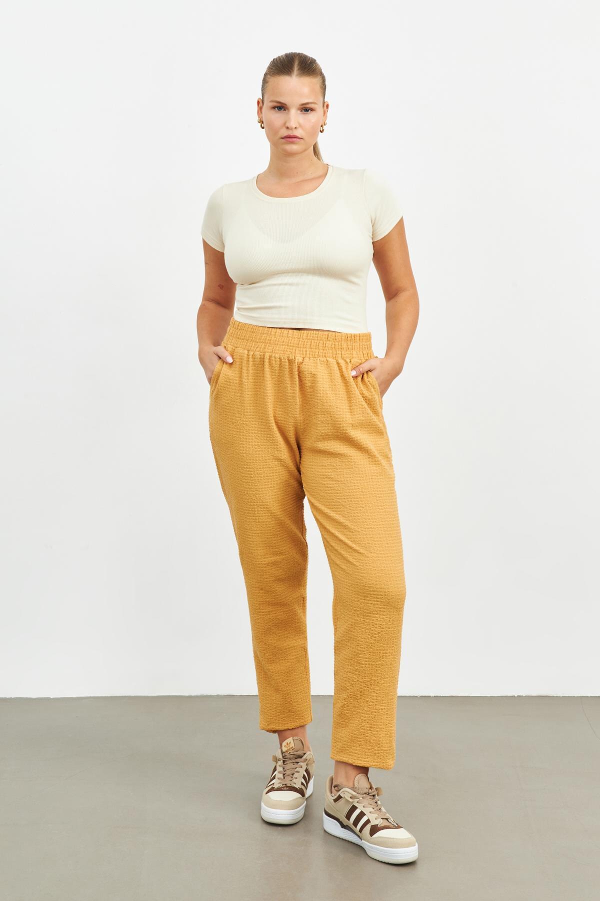 Curly  HARDAL DOKULU PANTOLON - Görsel 6