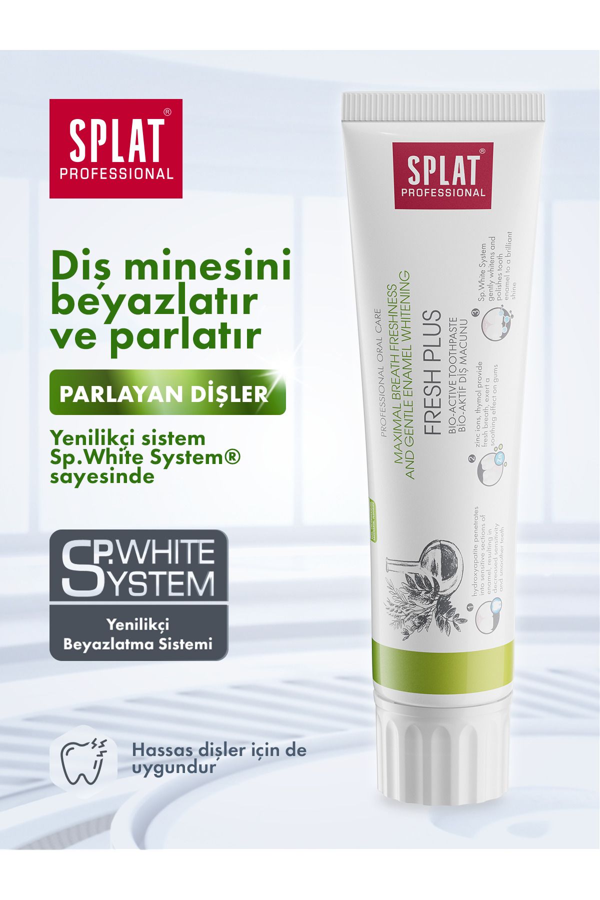 Splat-Professional Fresh Plus Bio-Active Toothpaste 100 ml 2
