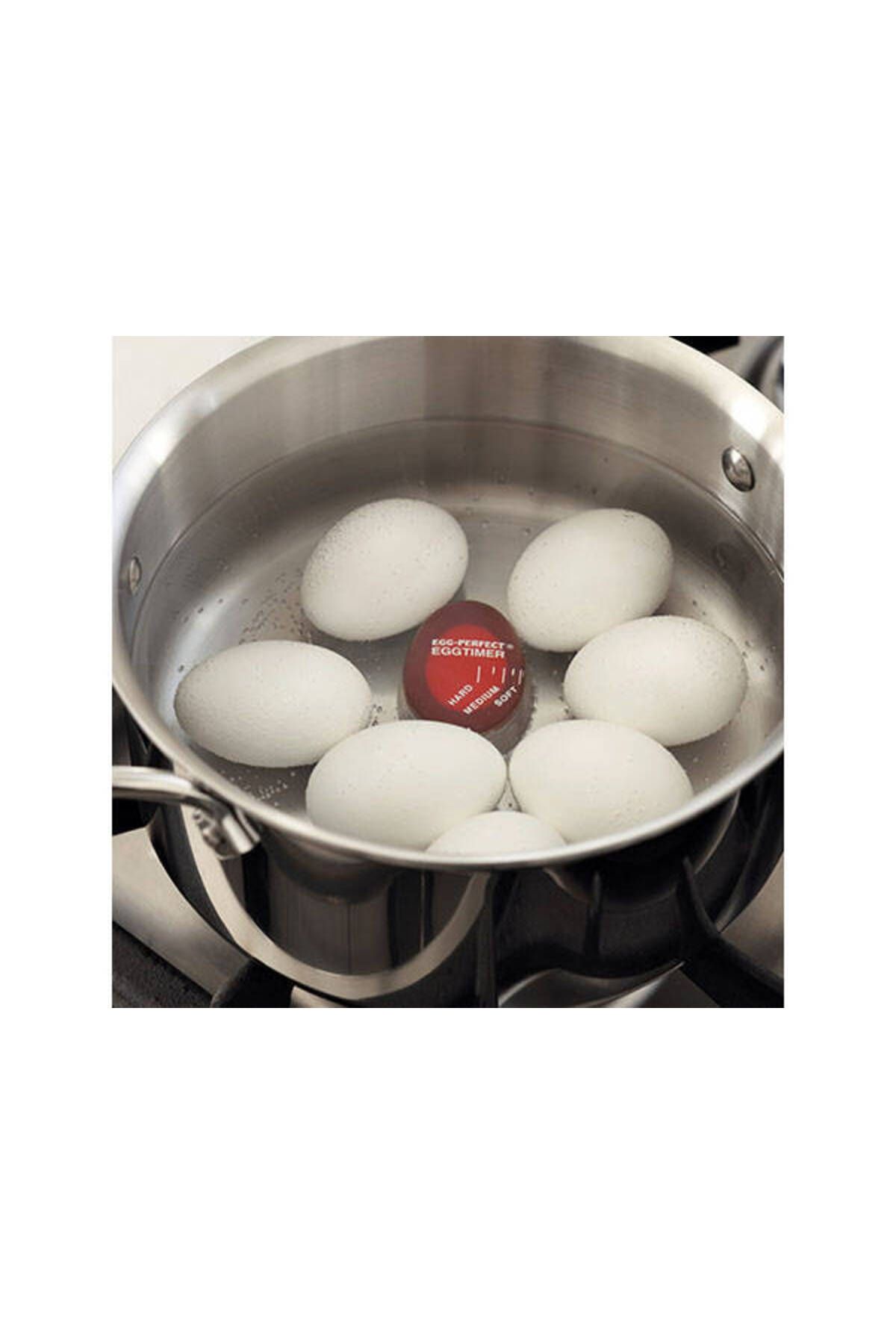 zola-Egg timer, with cooking hardness indicator, temperature resistant, red 7