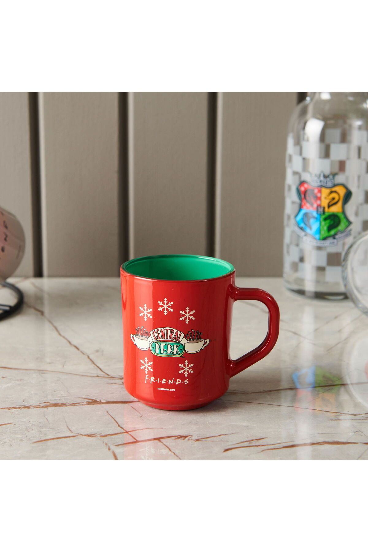 ASPARTAM Friends Kupa - Kırmızı - 250 ml