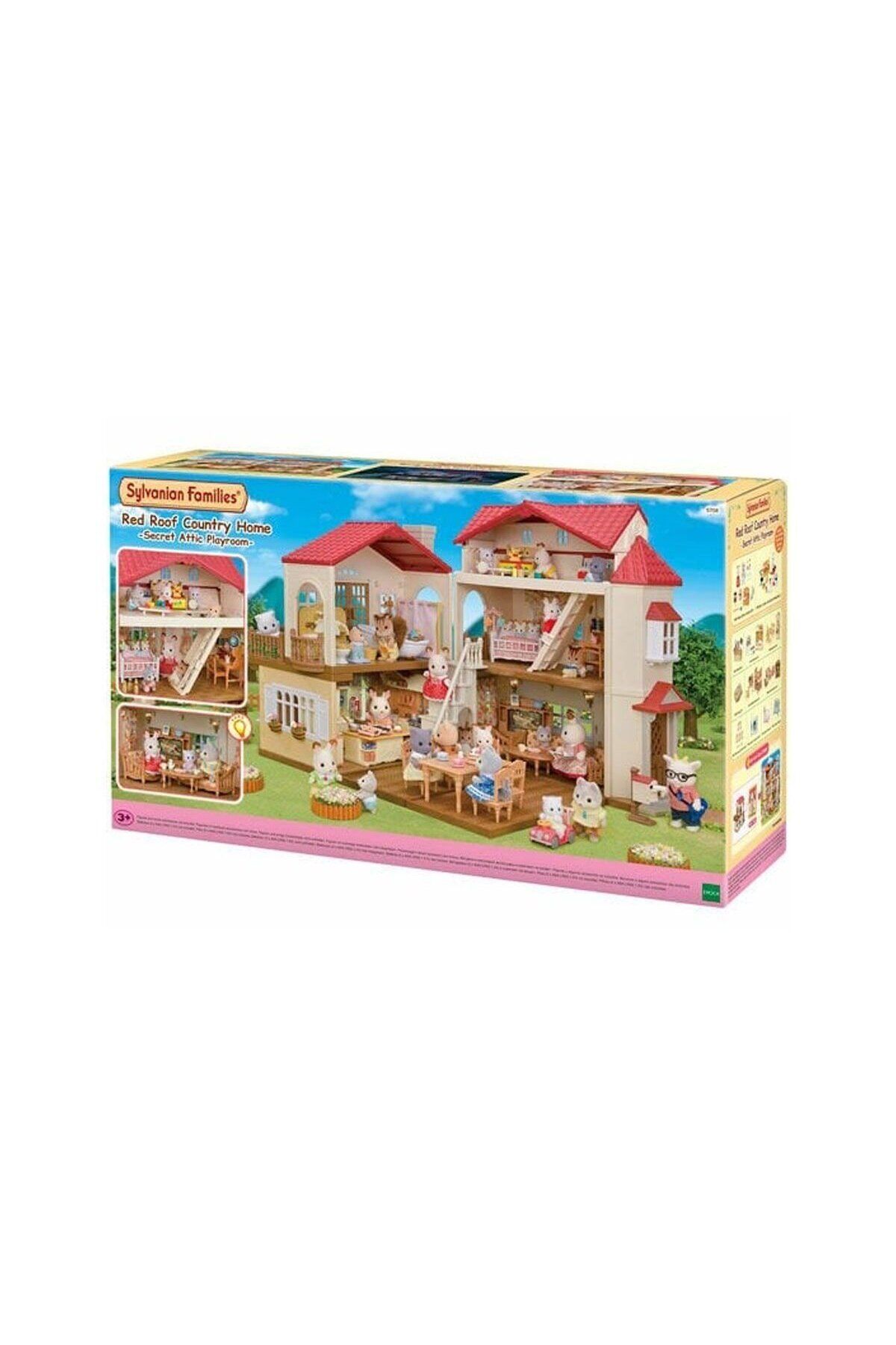 Easy Tedarik 5708 Sylvanian Families Işıklı Şehir Evi ( Gizli Oyun Odalı) +3 yaş