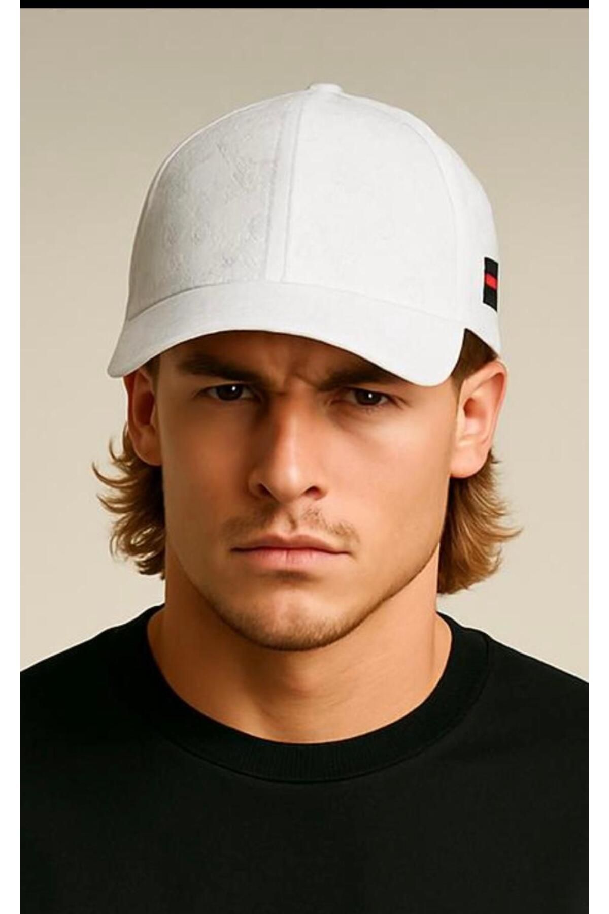 w white stars sports & wear Spor Şapka Unisex Arkası Cırtlı Ayarlanabilir Takım Şapka White Stars
