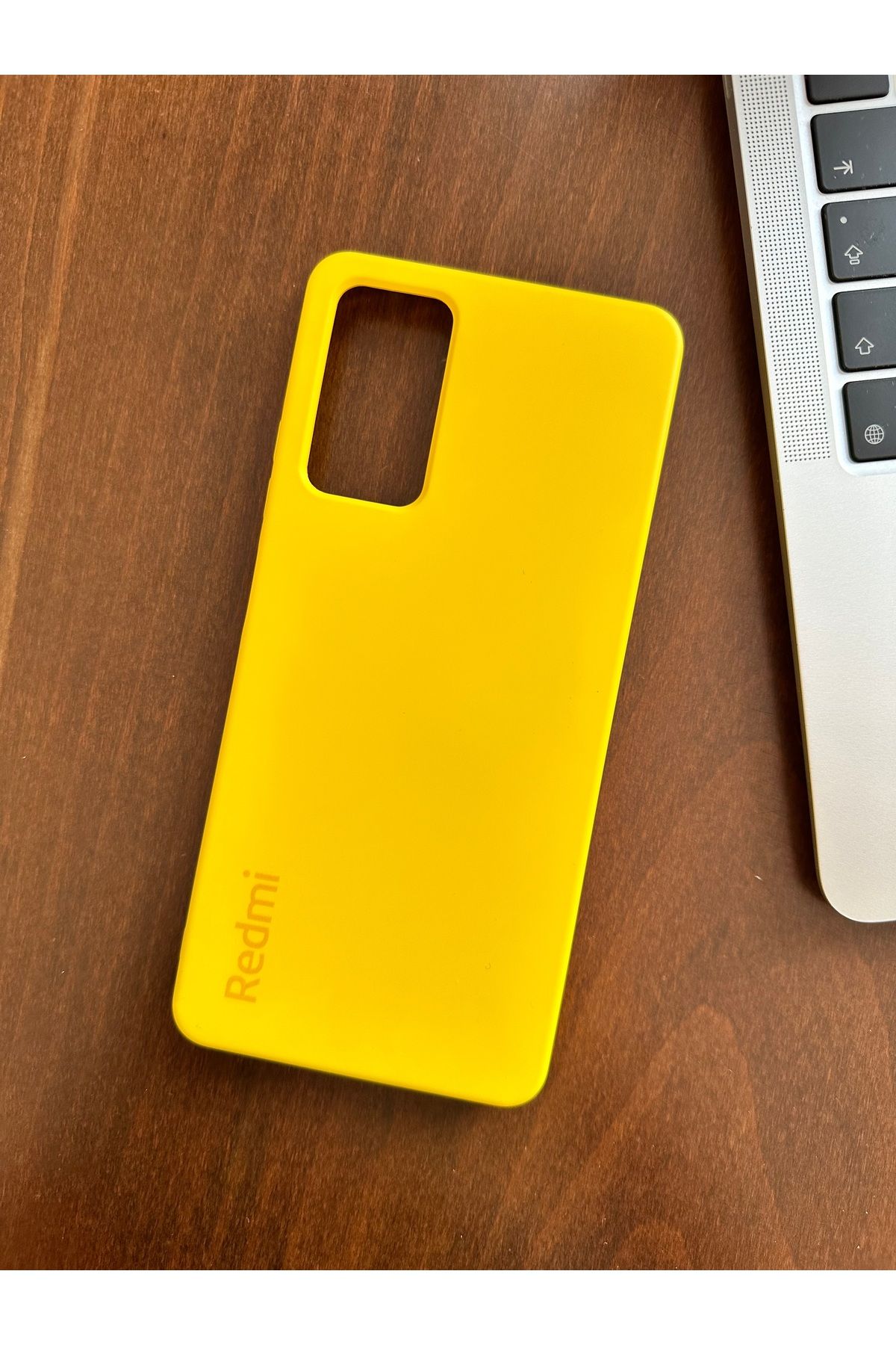 Mobildizayn XİAOMİ REDMİ NOTE 11 PRO 4G Uyumlu Sarı Renkli Lansman Telefon Kılıfı