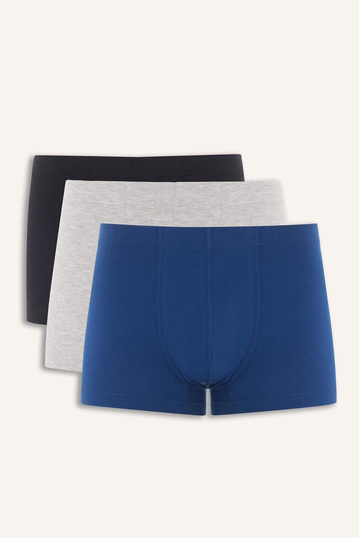 DeFacto Regular Fit 3lü Boxer C6556AX25SM