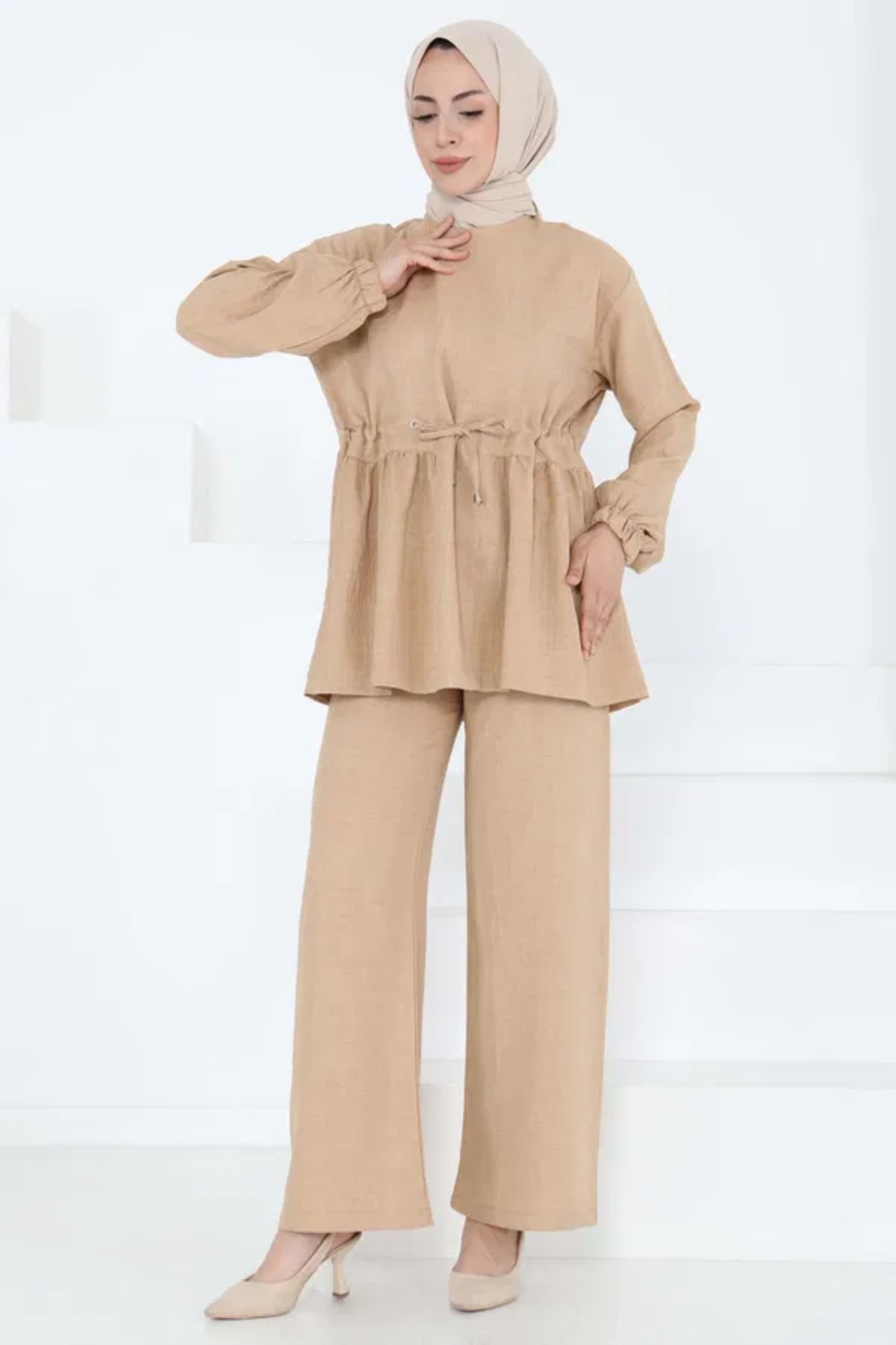 Butik Süveterli Elbise Takım tes