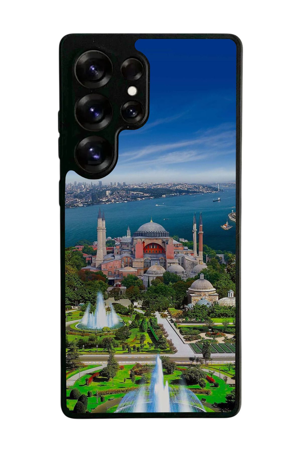 BGAKSESUAR Samsung Galaxy S25 Ultra Uyumlu Siyah Kılıf – Yumuşak Silikon, Koruyucu, Şok Emici Kapak