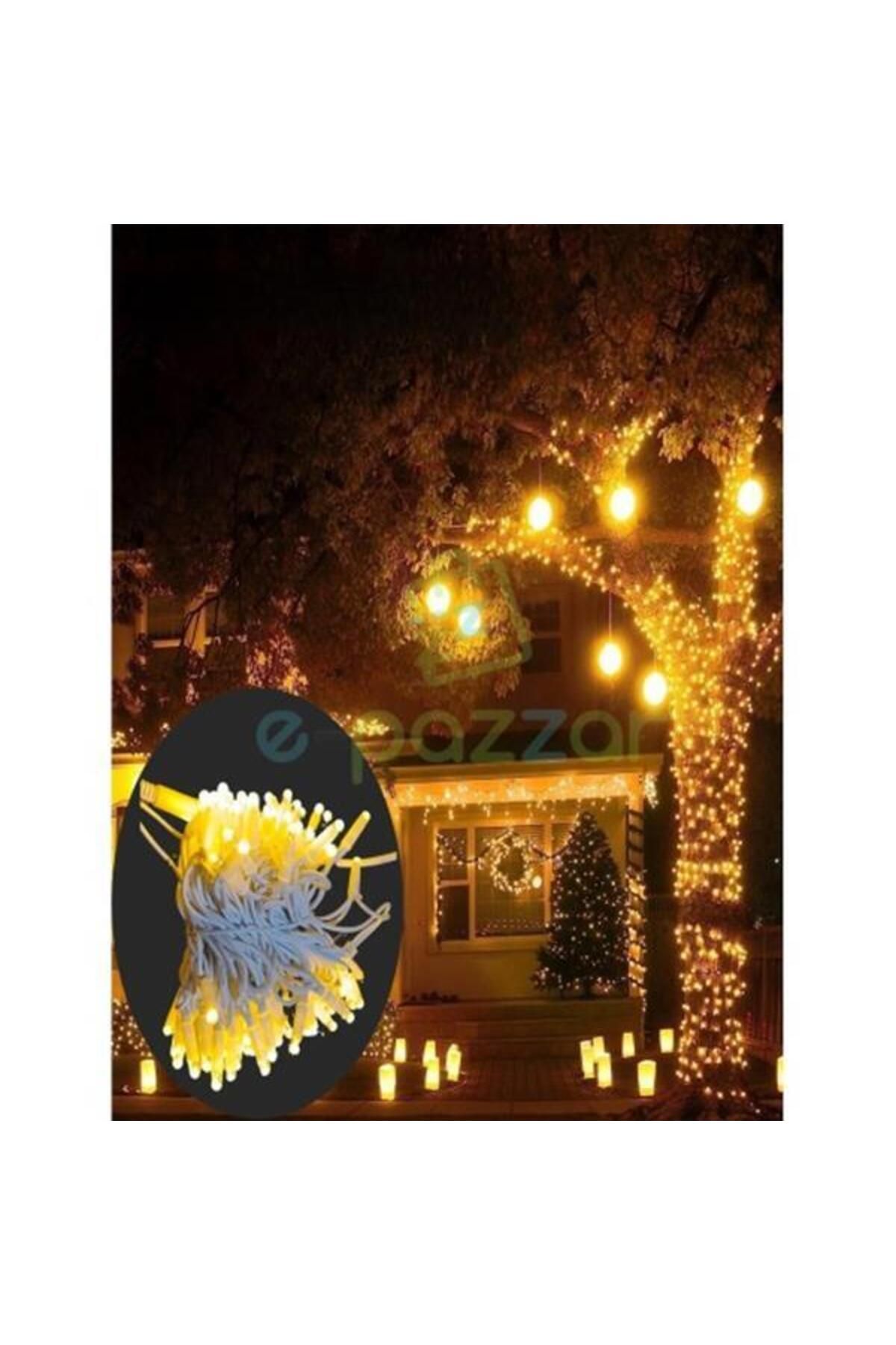 Modafiks Dış Mekan Led Işık Siyah Kablo 10M 100 Led