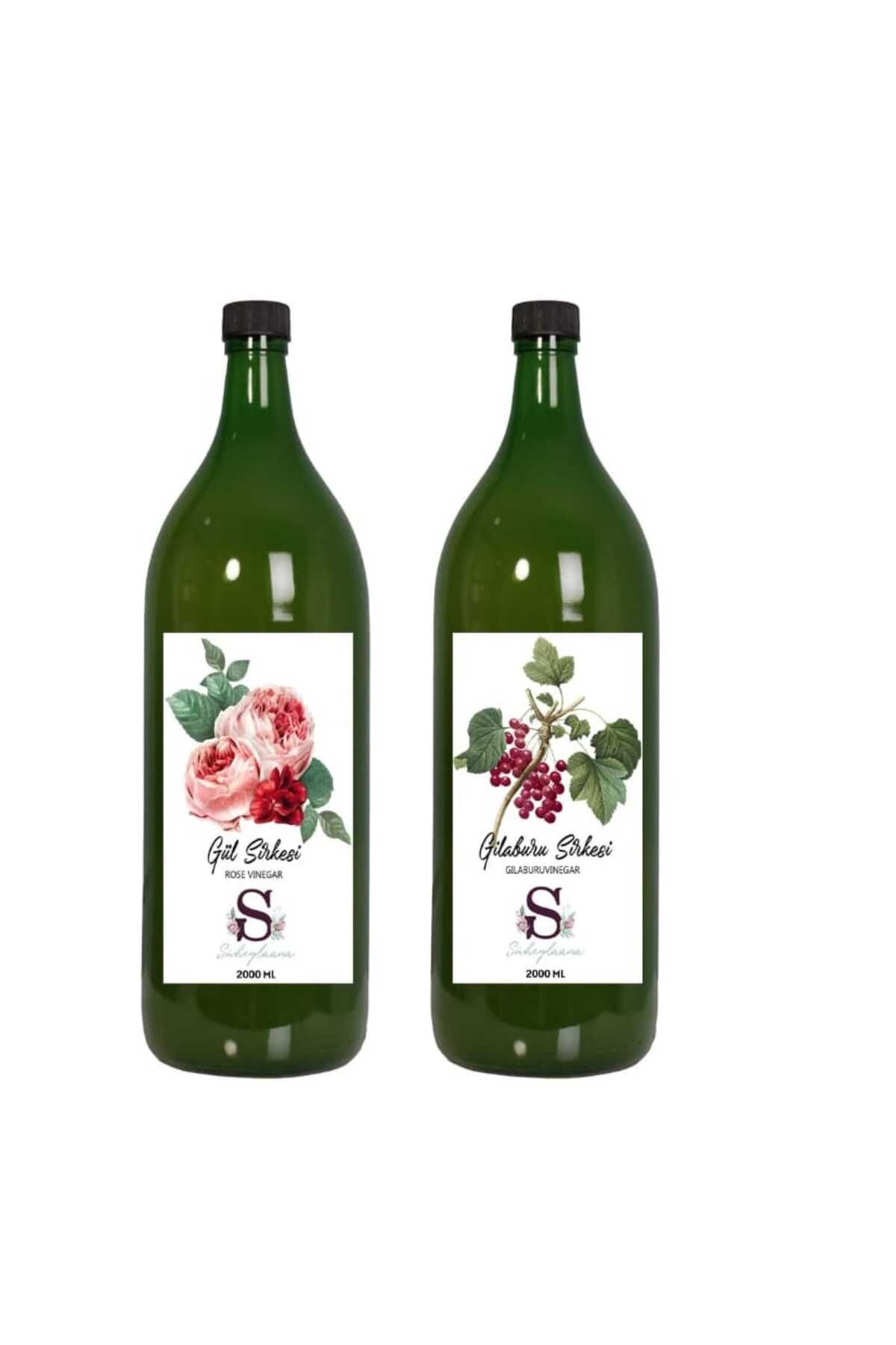 Süheylaana Doğal Gül Sirkesi 2000 Ml - Doğal Gilaburu Sirkesi 2000 Ml