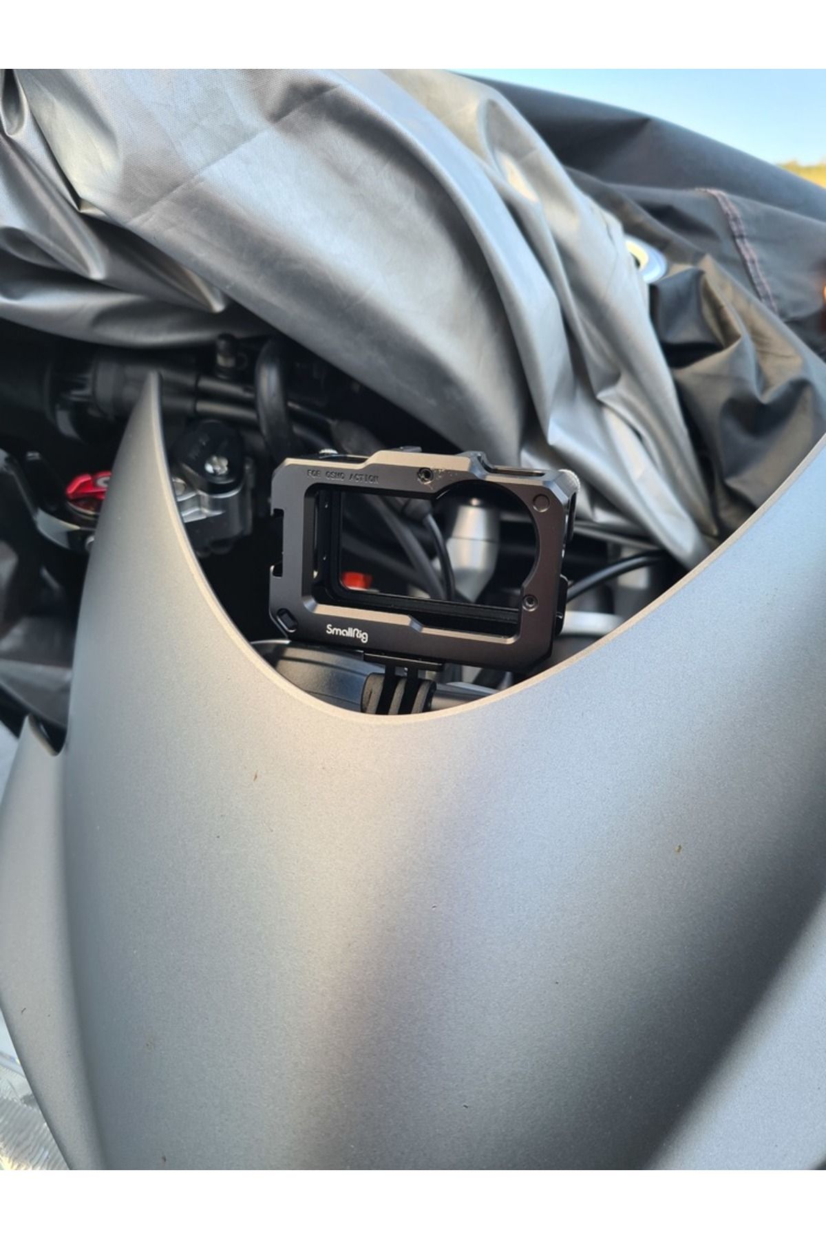 Lucest Sokak Üçlü için GoPro Flyscreen Mount 675 R 2013-2016 (Plastik Aparattır!!!)