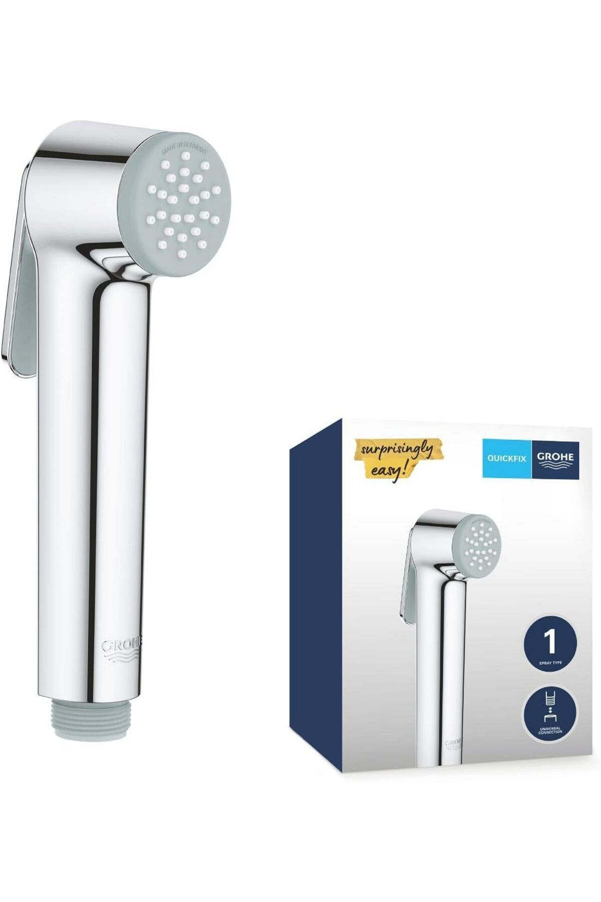 STOREMAX ELZ Vitalio Taharet Spreyi 30 El Duşu, 1 Akışlı, Bide, Shattaf, Krom, 26351000 FRNTR 1127478