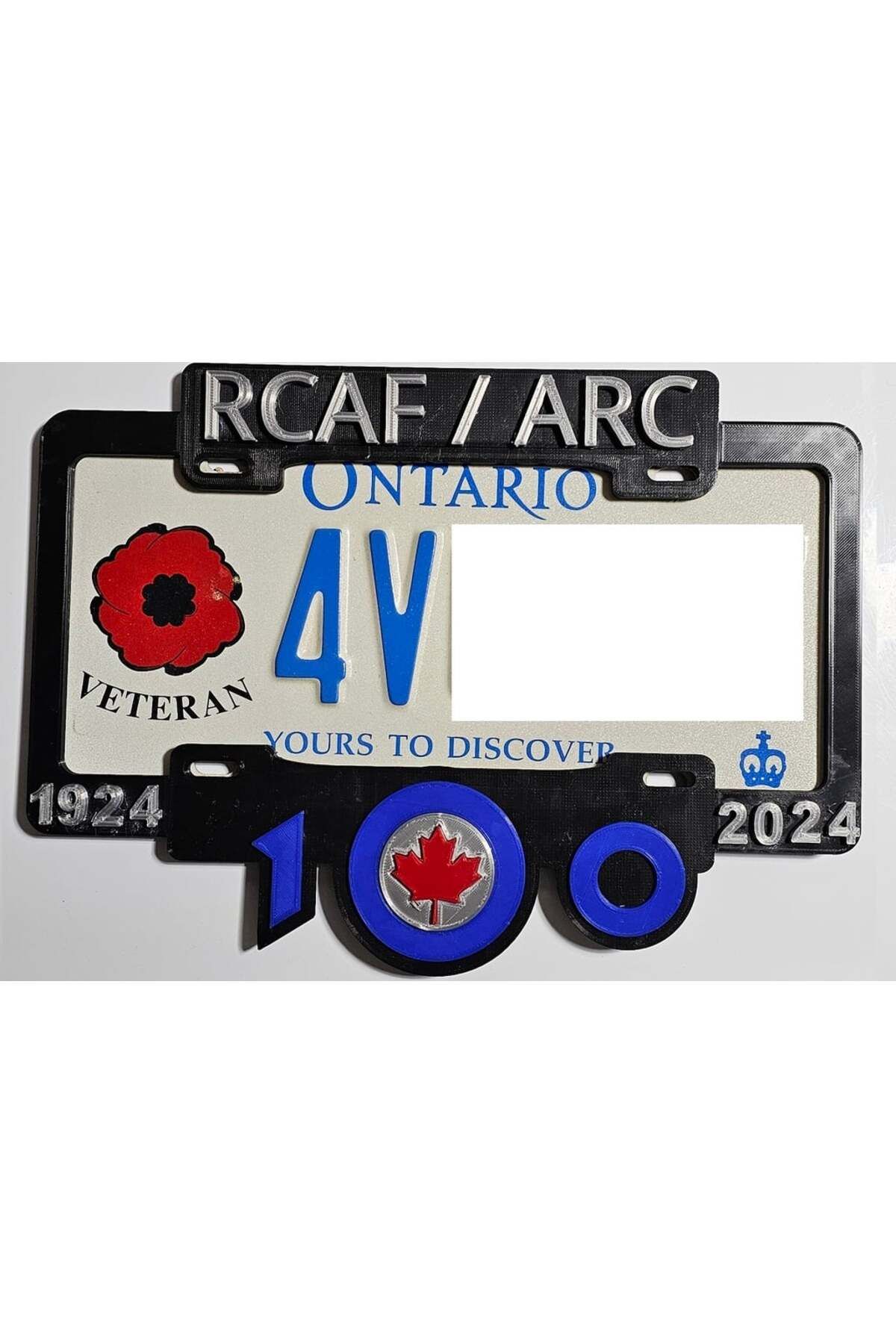 Lucest RCAF 100 ANN. Plaka Çerçevesi (Plastik Aparattır!!!)