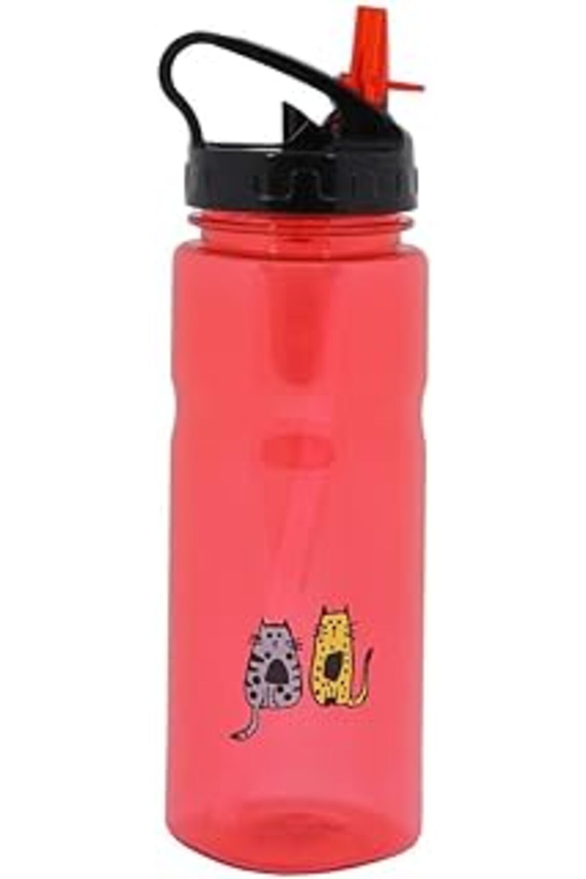 Mu Art Ahşap Biggdesign Cats Tritan Matara 650 Ml