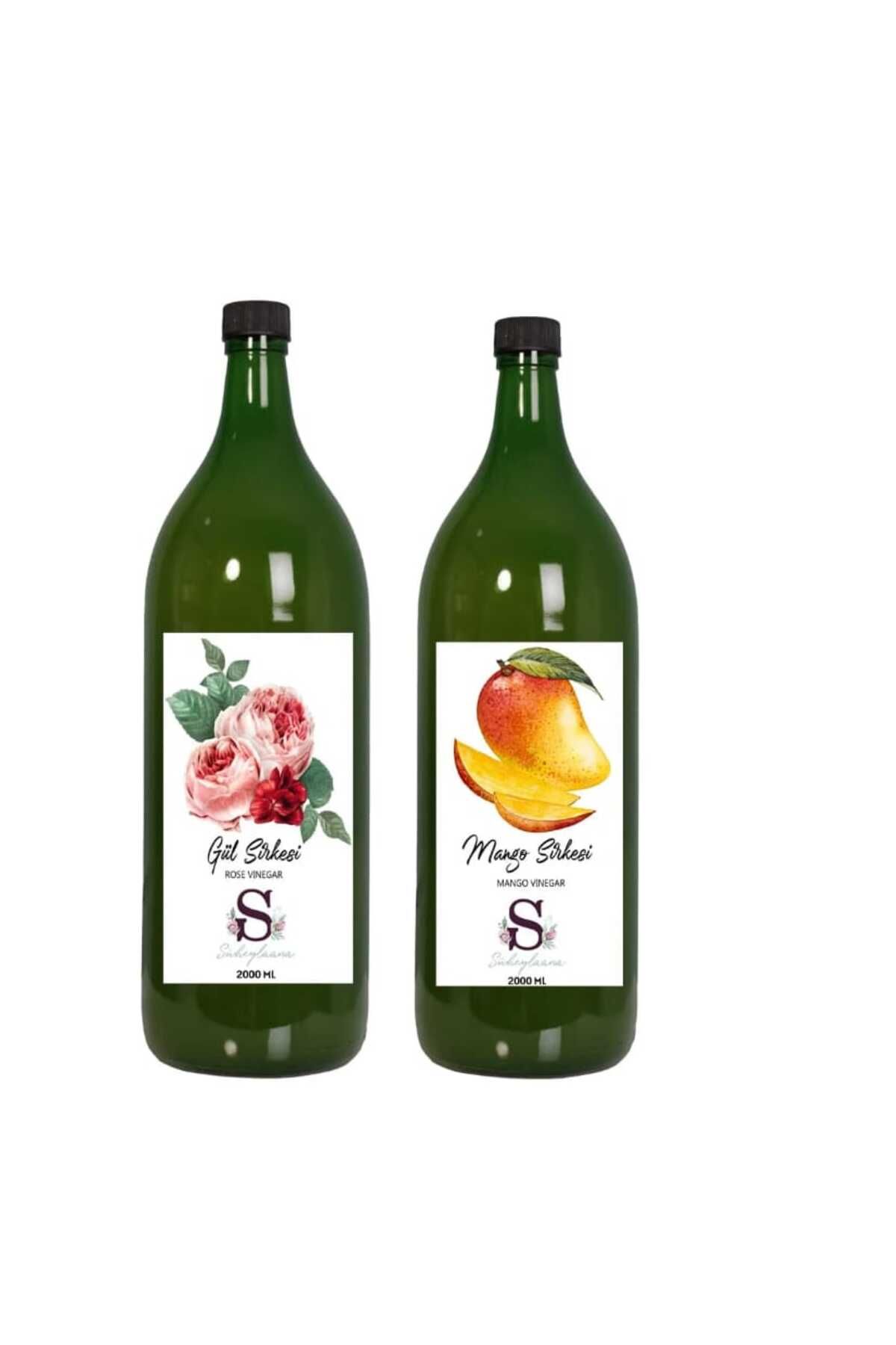 Süheylaana Doğal Gül Sirkesi 2000 Ml - Doğal Mango Sirkesi 2000 Ml