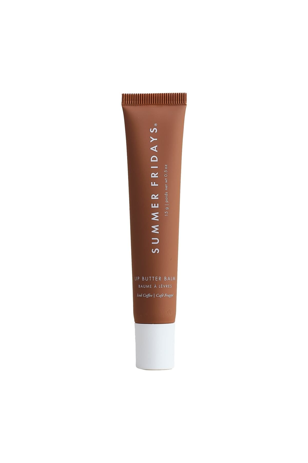 SUMMER FRIDAYS Lip Butter Balm - Parlaklık ve Nemlendirme Etkili Balm Iced Coffee (15g)