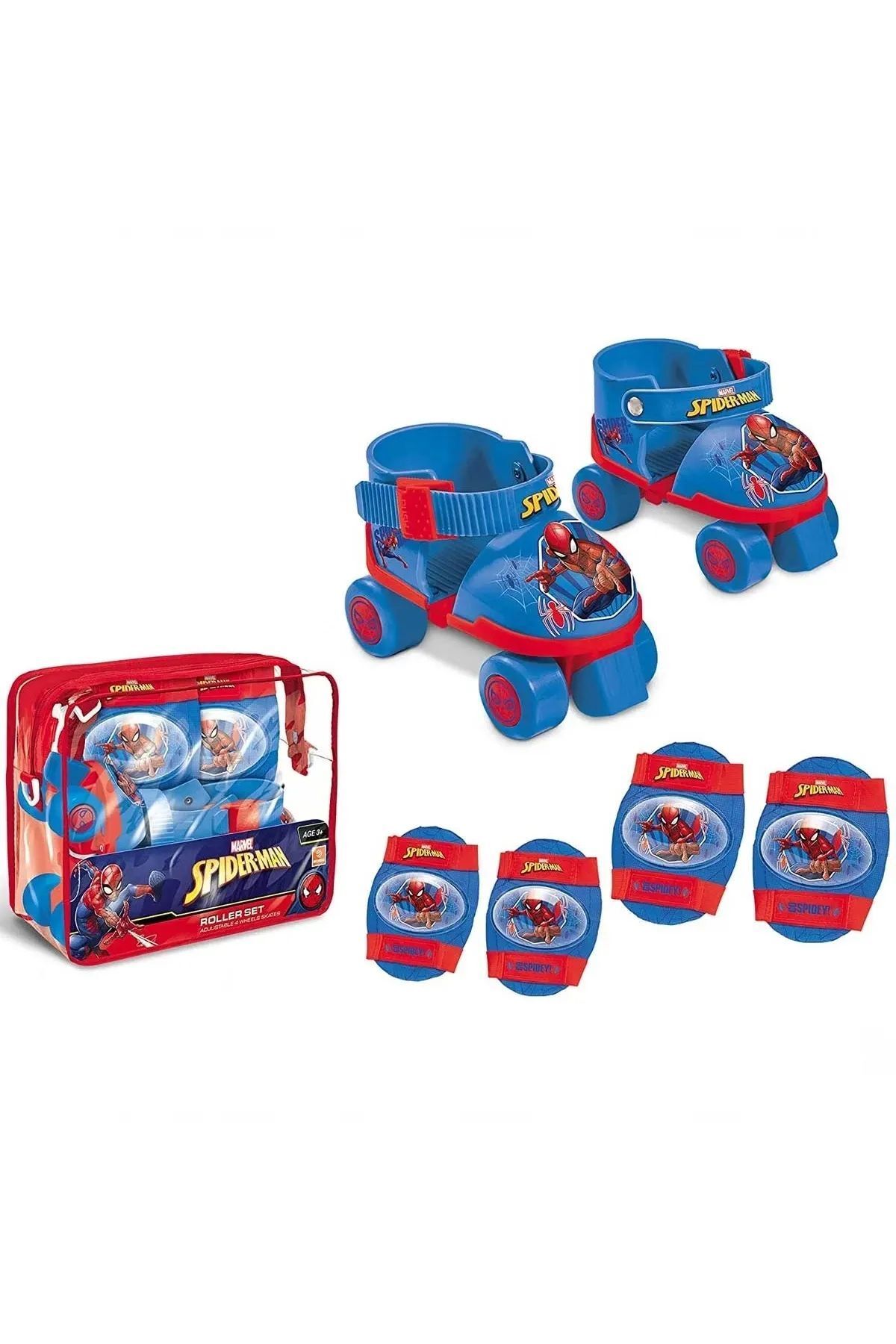 اسکیت کودک مردانه و زنانه 4 چرخ با کیف آرنج قابل تنظیم برای شماره 22 29 TOYFEST