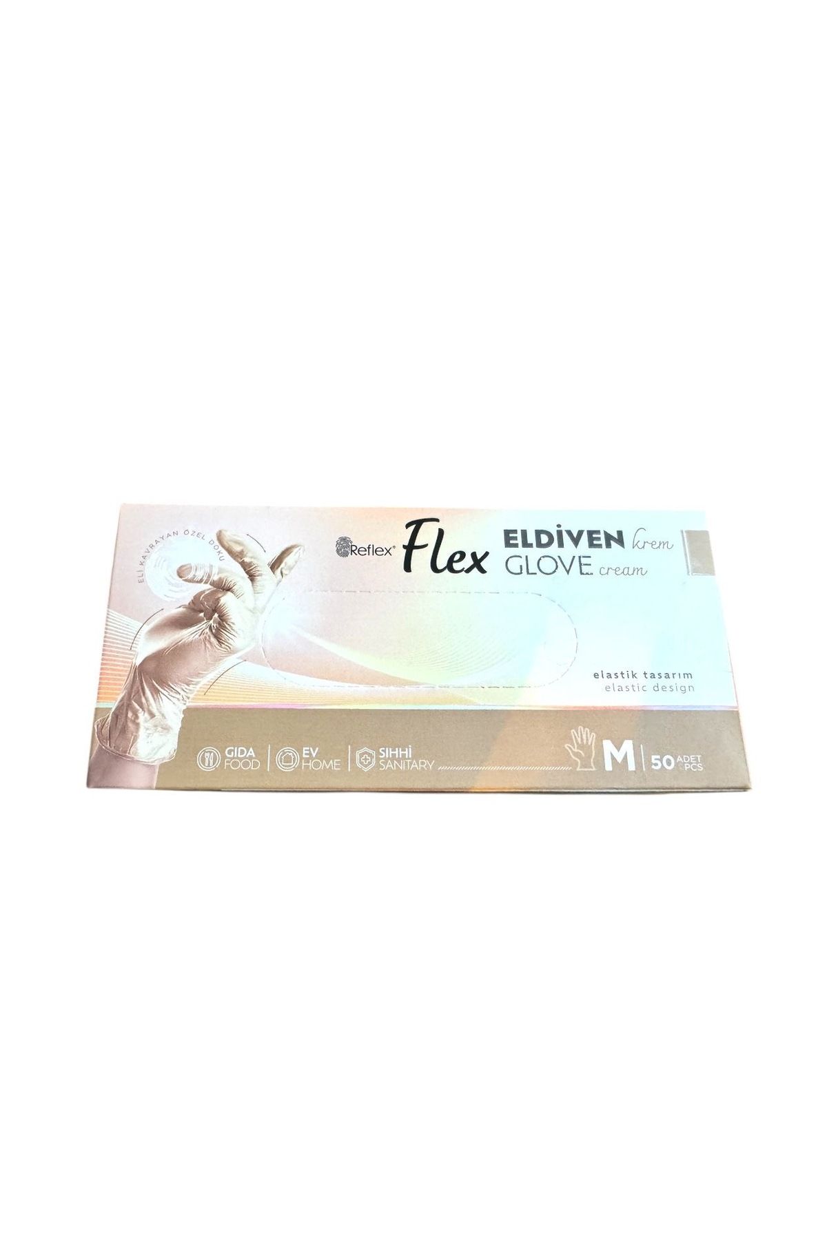 Flex Hijyenik eldiven M beden 50 adet