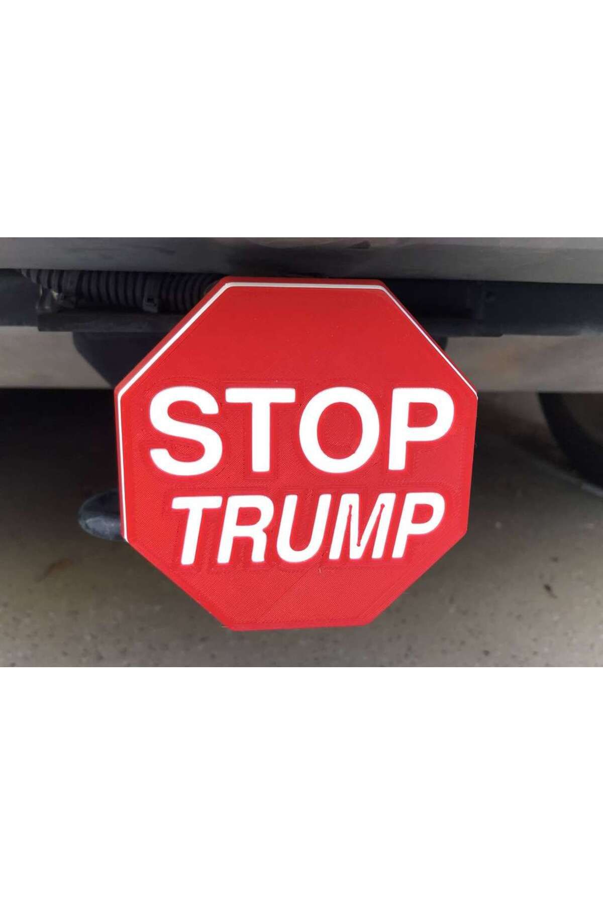 Lucest Sekizgen Trump Fragman Hitch Cover (Plastik Aparattır!!!)