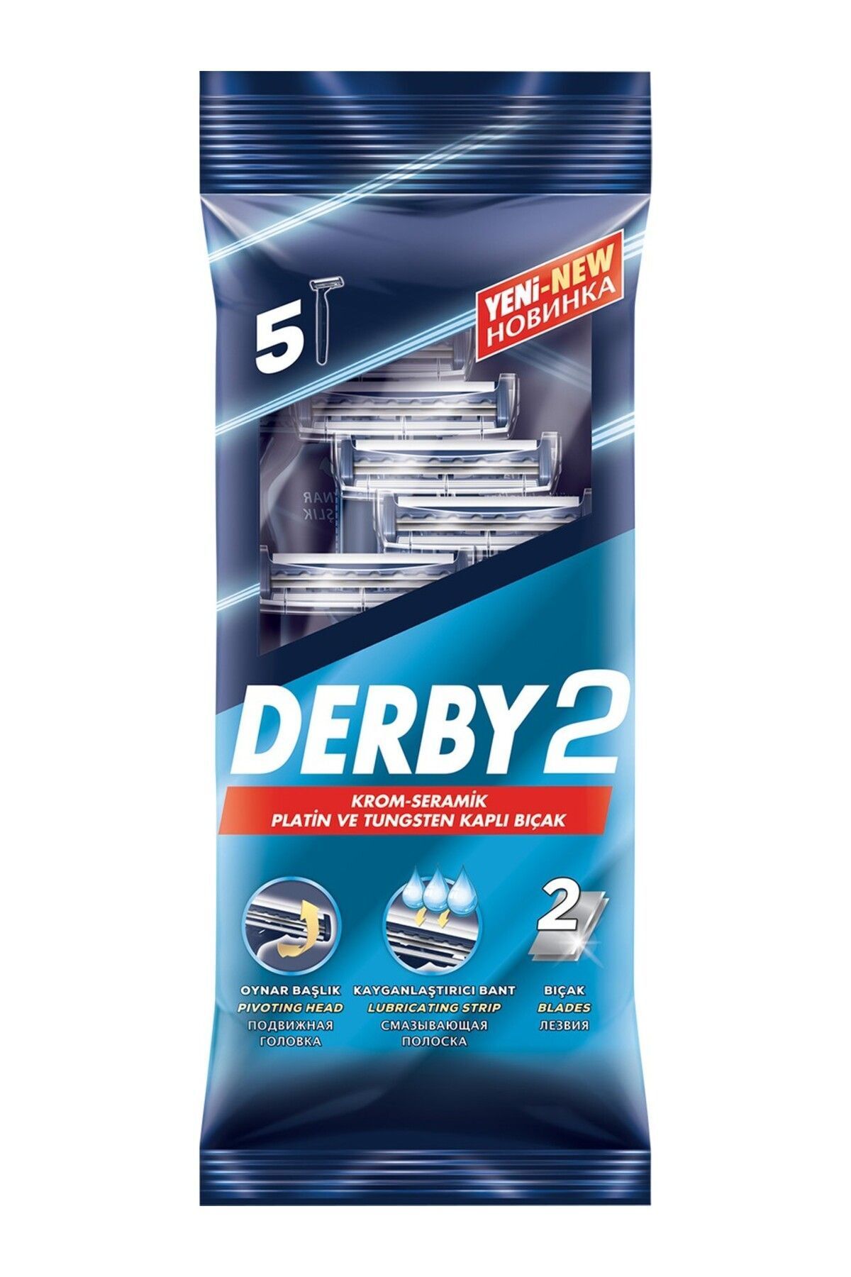 Derby Samurai Iı Bıçak 5'li Yedek