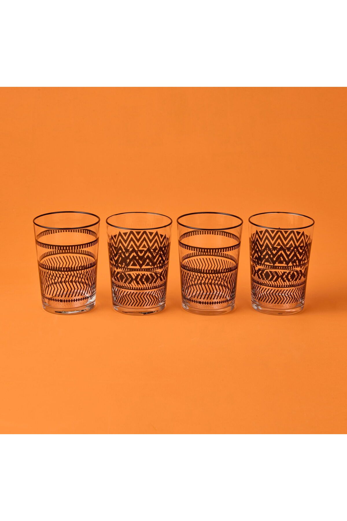 MATMEL Ethnic 4'lü Meşrubat Bardağı Seti - - 510 ml