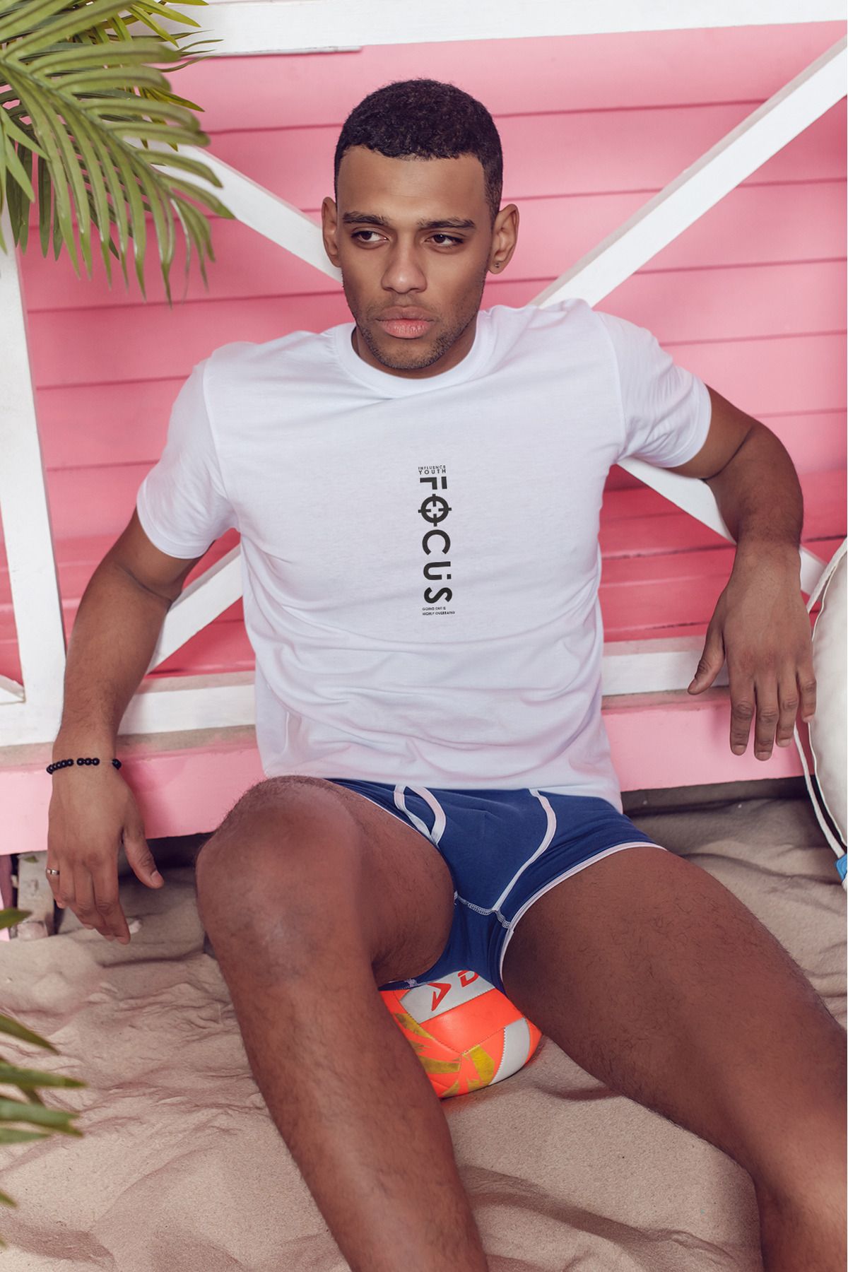 Decrift Focus %100 Pamuk Erkek T-Shirt