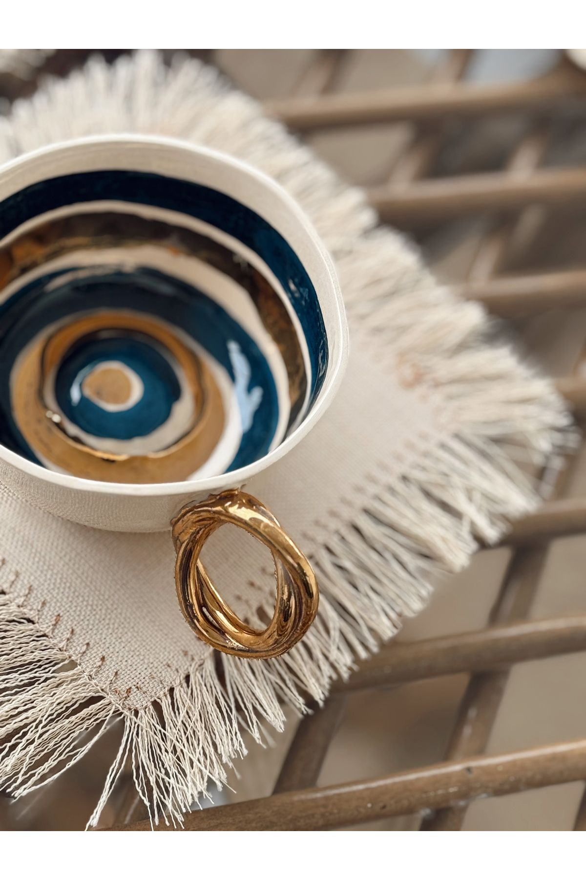 Hellu Home Bardak Altlığı Kamelya Model 2 Adet