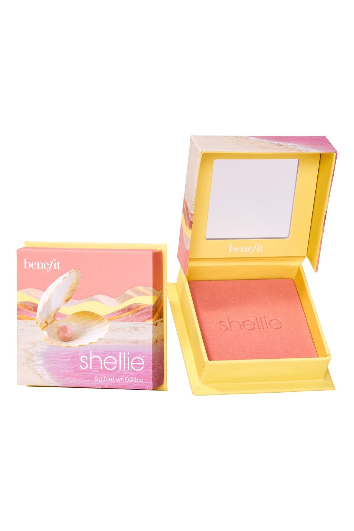benefit cosmetics Shellie - Doğal Tonda Pembe Mercan Allık Warm-seashell pink / 6g