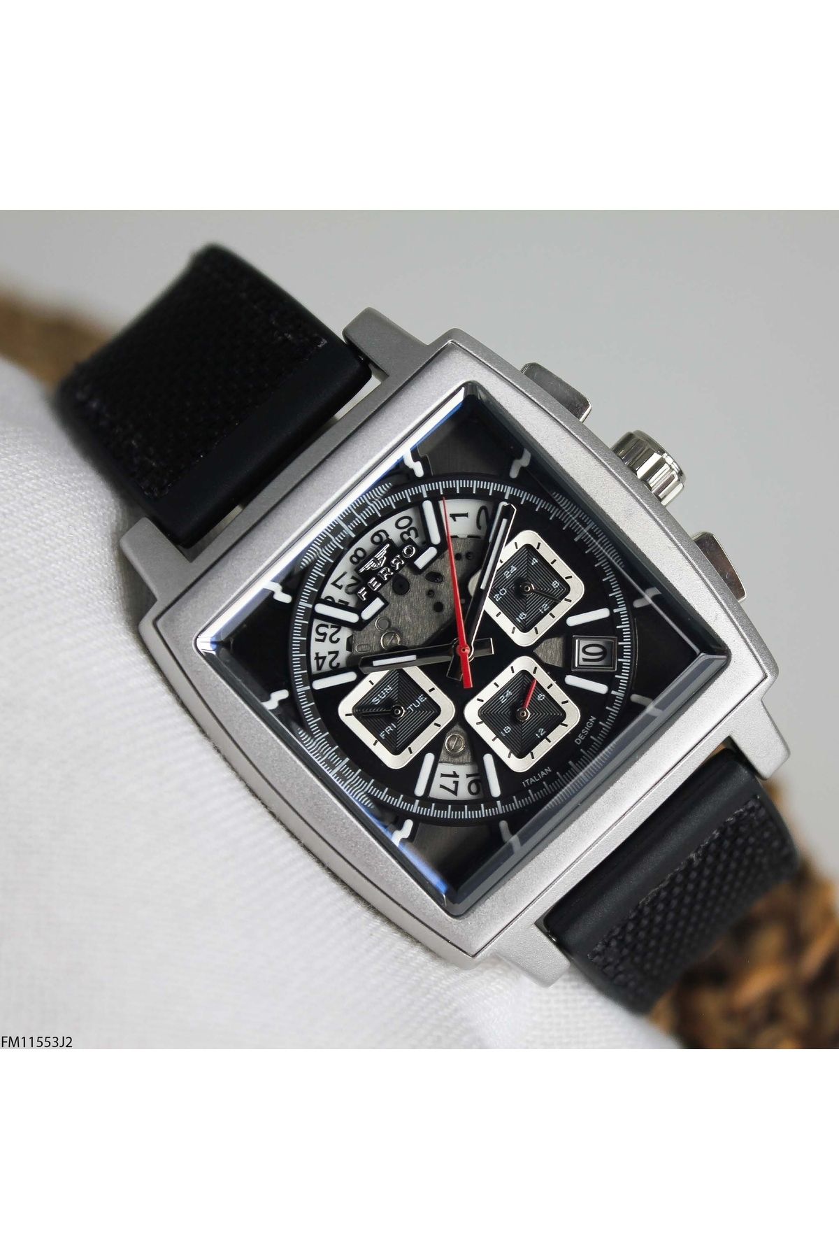 FERRO-Fm11553J2 Men's Wrist Watch with Silicone Cord 2