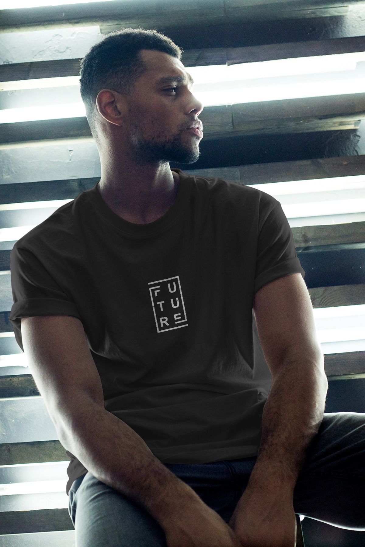 Decrift Future %100 Pamuk Erkek T-Shirt