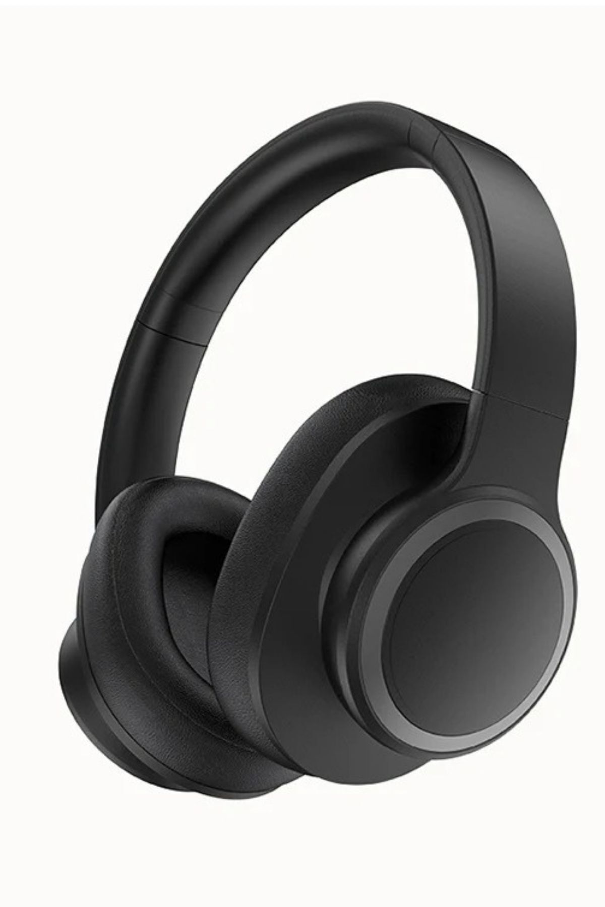 LEERFEI Kablosuz Kulaklık Bluetooth Mikrofonlu Kulaküstü Kulaklık Katlanabilir Siyah Android İos Uyumlu