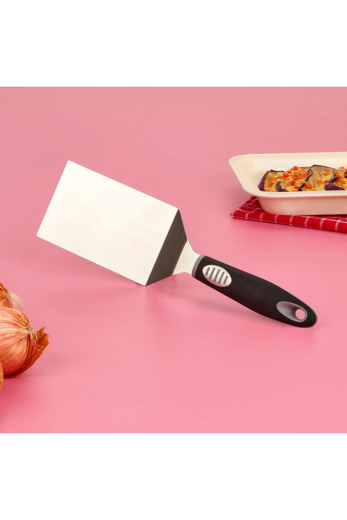 MATMEL Servis Spatulası - Siyah - 28 cm