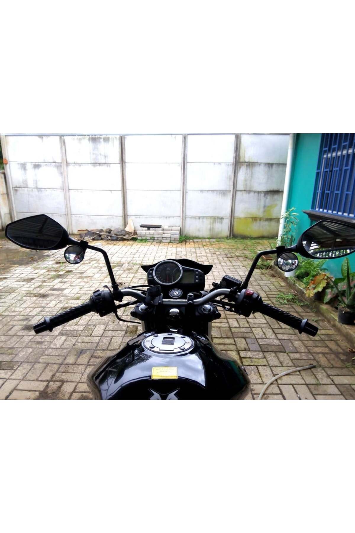 Lucest Geniş açılı motosiklet aynaları (Plastik Aparattır!!!)