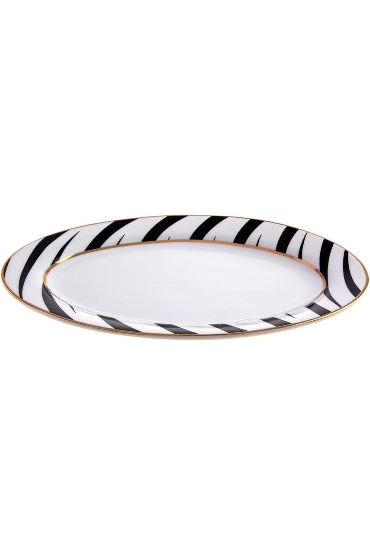 Mu Art Ahşap Mrt Motus 101 Küçük Kayık Tabak 25 cm, 500.01.02.1399, Siyah Art 871301