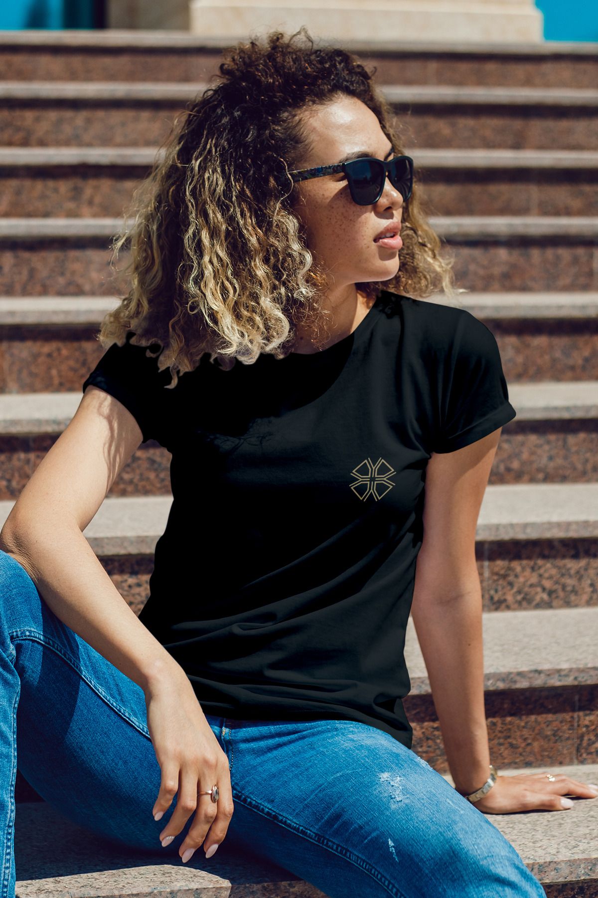 Decrift Yonca %100 Pamuk Kadın T-Shirt