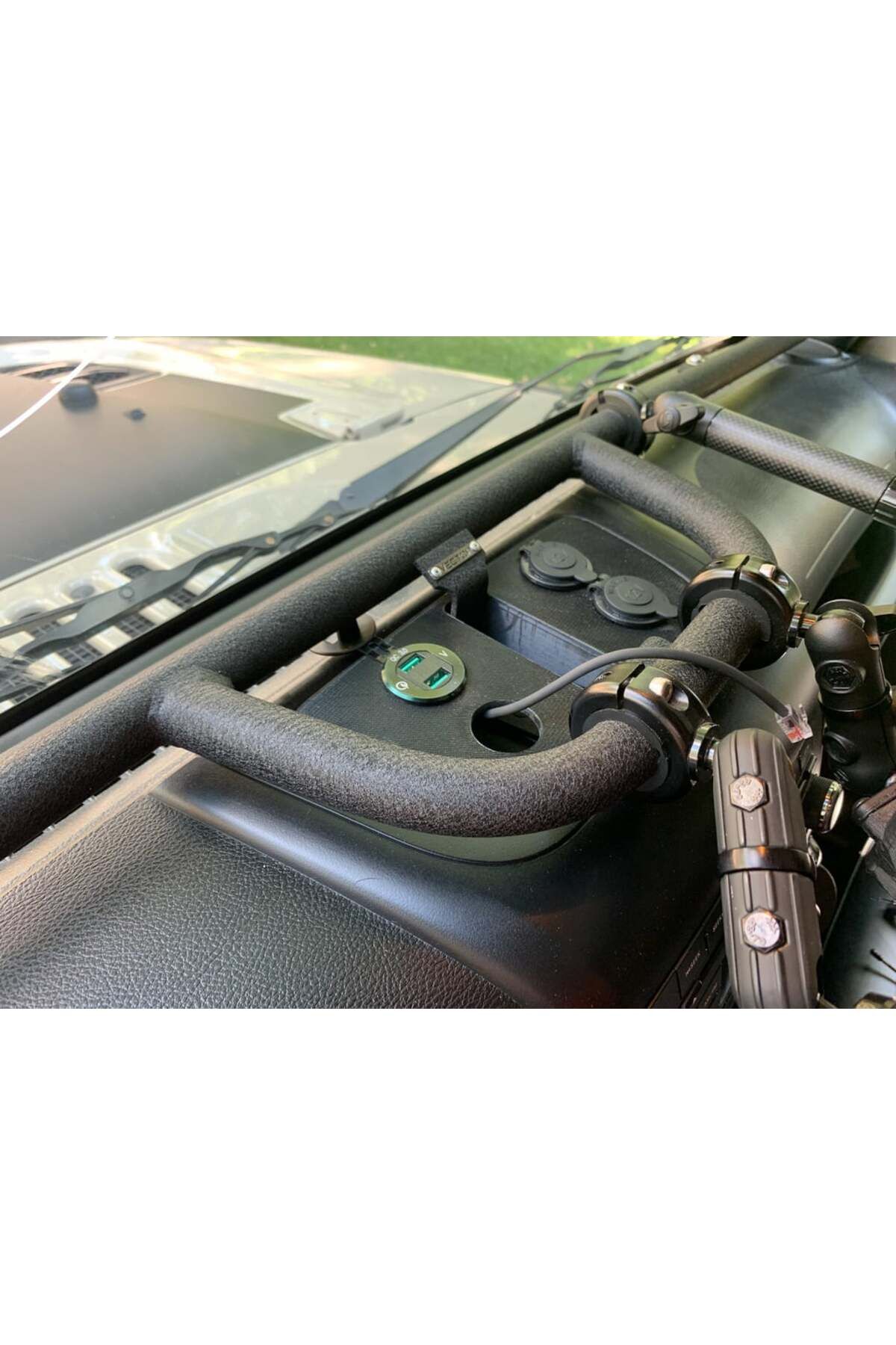 Lucest Vektör Offroad Jke tam bar için Jeep JK Dash eki (Plastik Aparattır!!!)