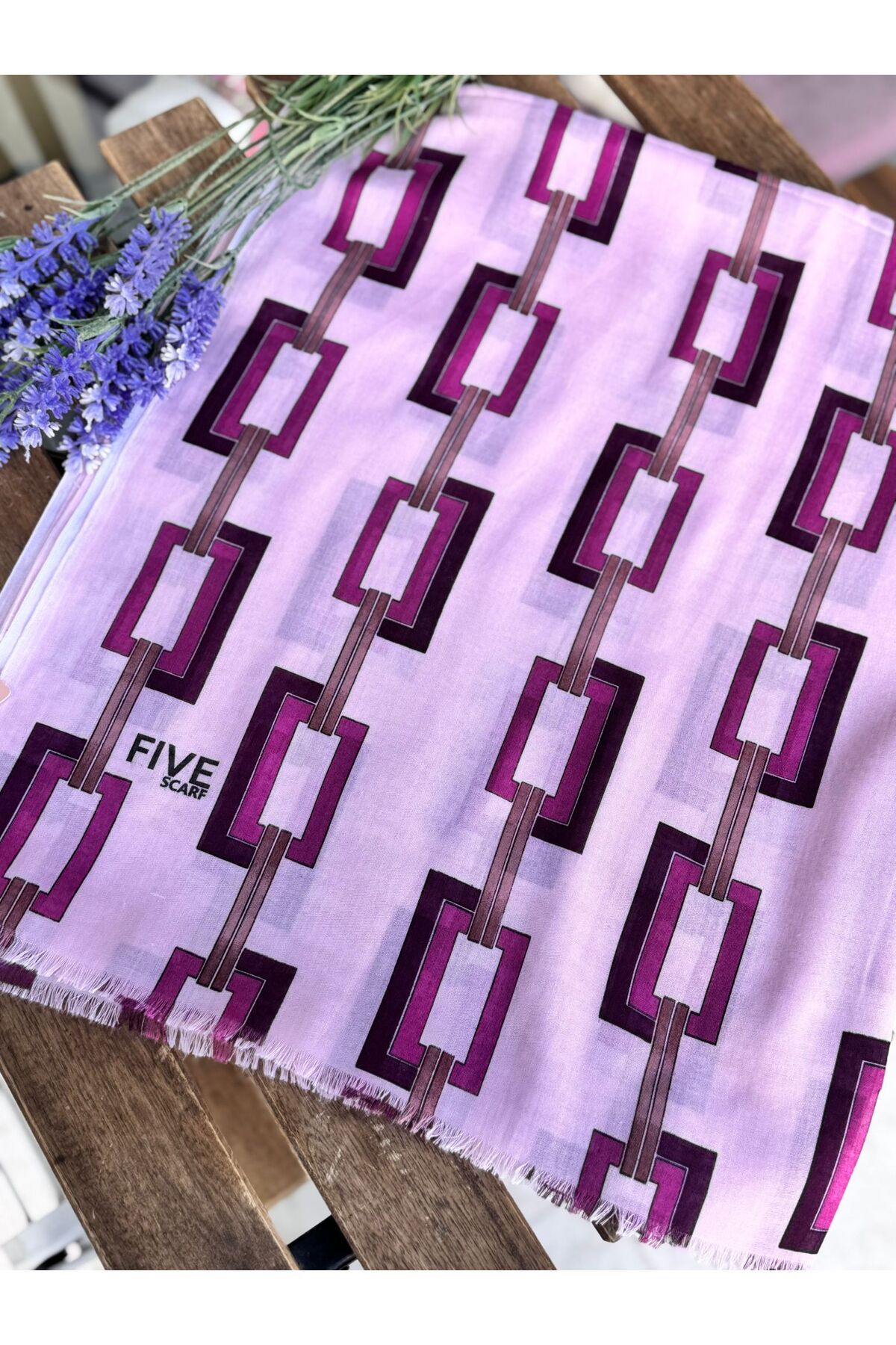 Levidor FİVE DESENLİ COTTON PAMUK ŞAL