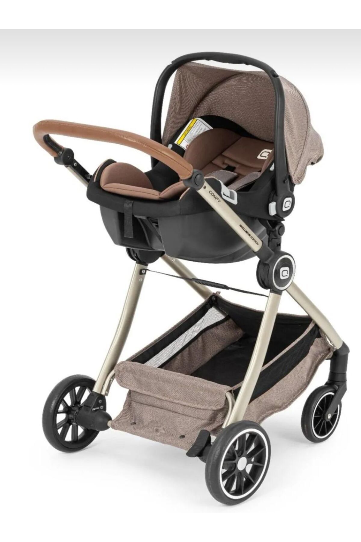 ÖYKÜ BEBEK DUNYASI 4'lü Set / Comfy Life Seyahat Sistem Bebek Arabası / Oto Koltuğu / Bebek Bakım Çantası / Yağmurluk fotoğrafı 5 (önizleme)