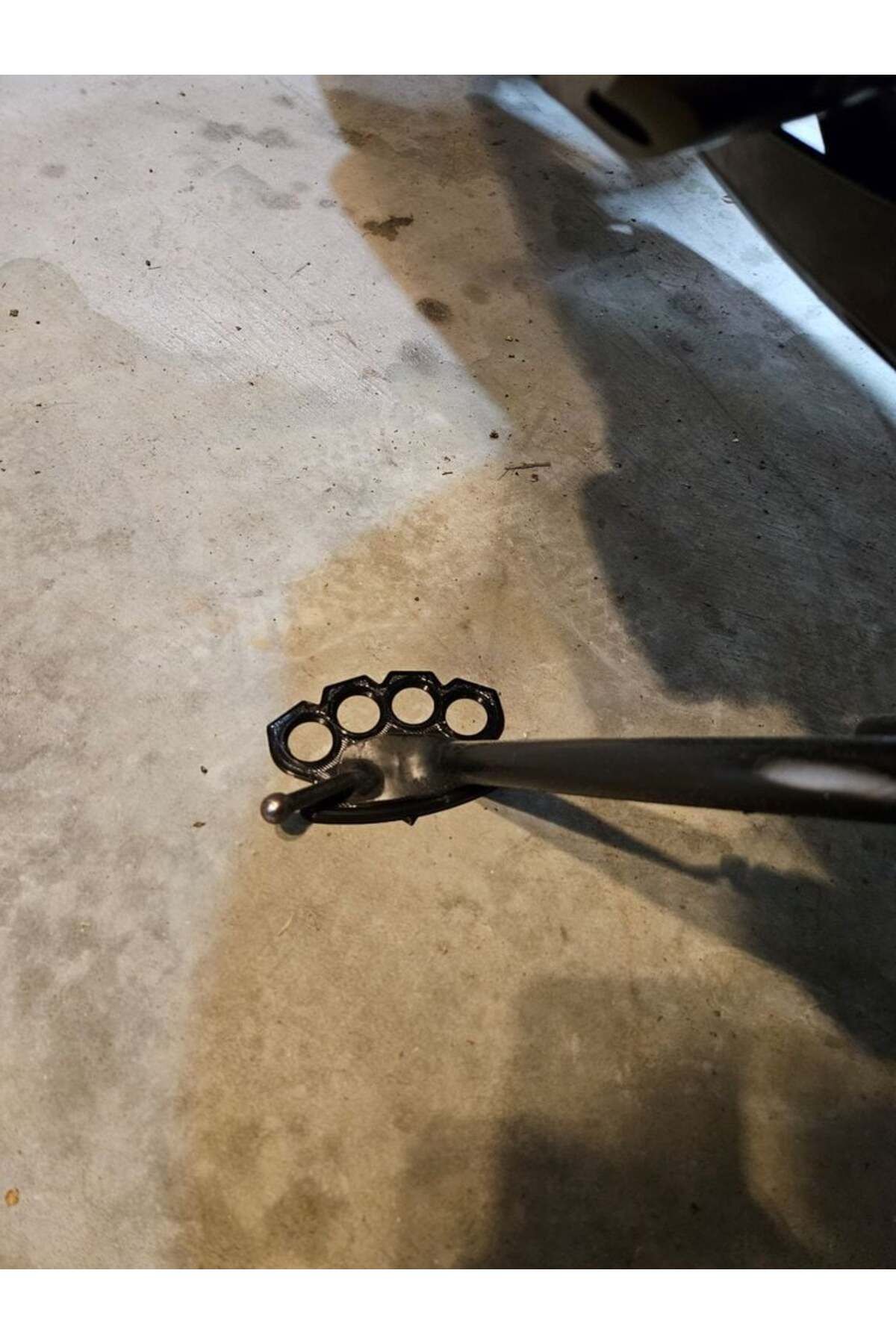 Lucest Motosiklet Kickstand Pad Knuckles (Plastik Aparattır!!!)