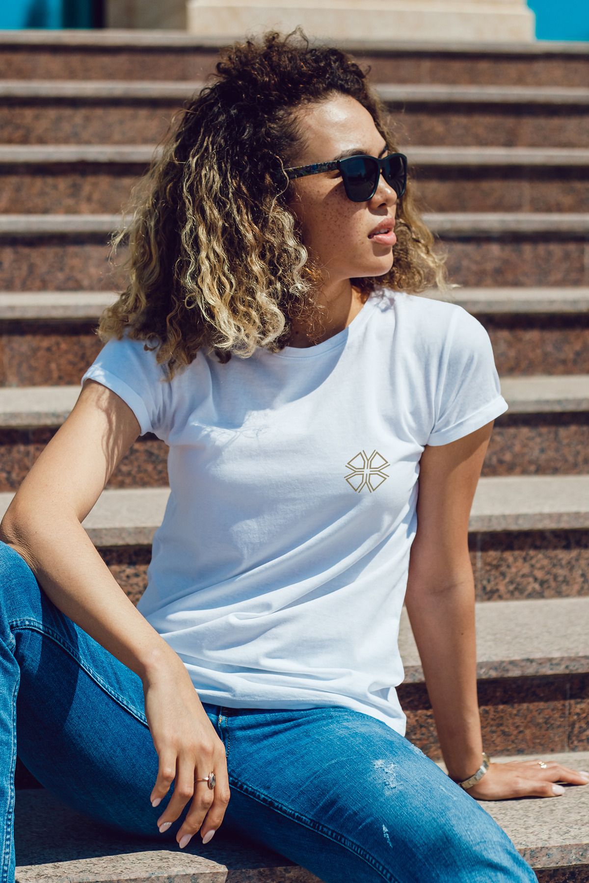 Decrift Yonca %100 Pamuk Kadın T-Shirt