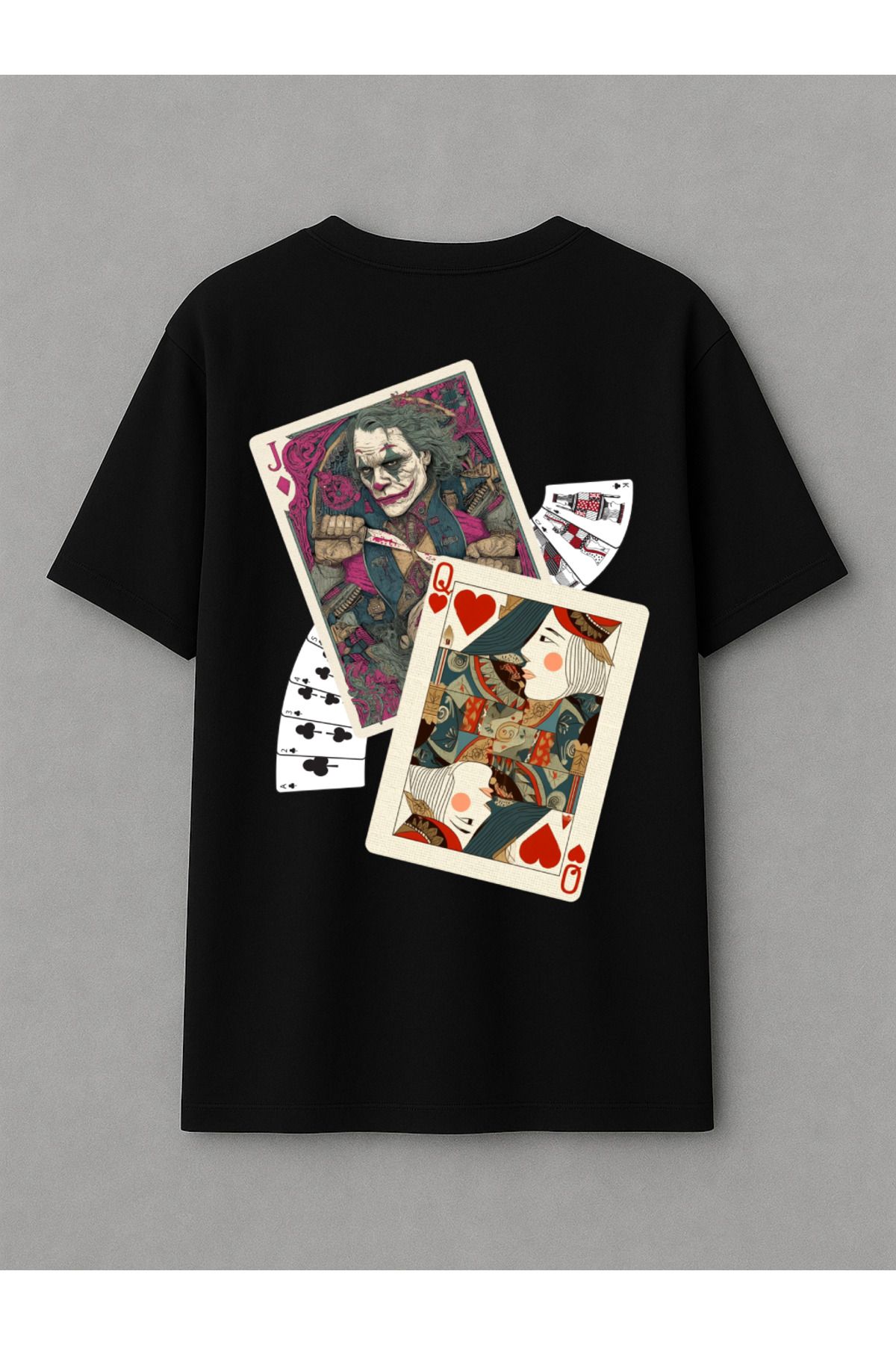 Vagonet Playing Cards - Oversize T-Shirt