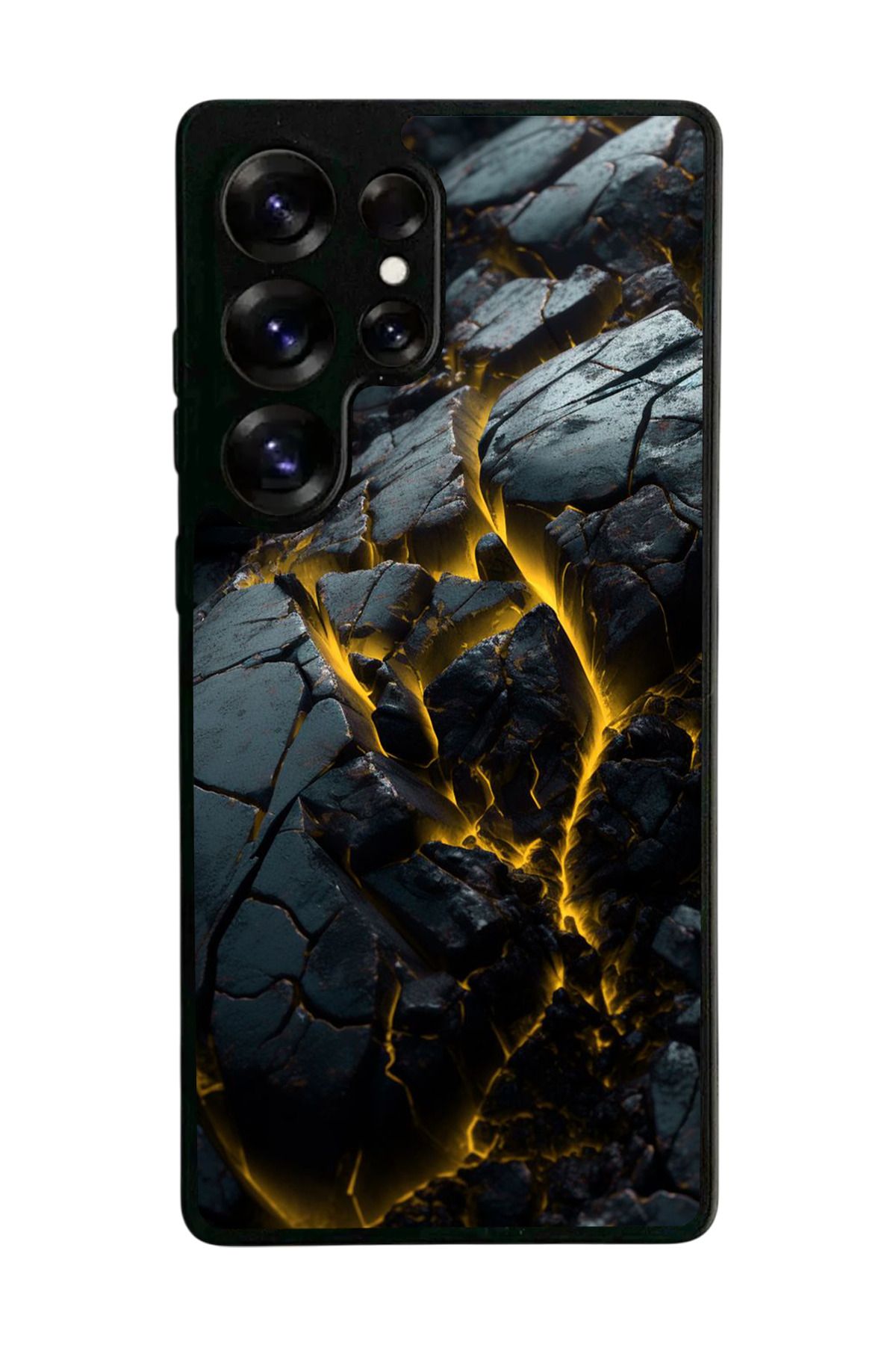 BGAKSESUAR Samsung Galaxy S25 Ultra Uyumlu Siyah Kılıf – Yumuşak Silikon, Koruyucu, Şok Emici Kapak
