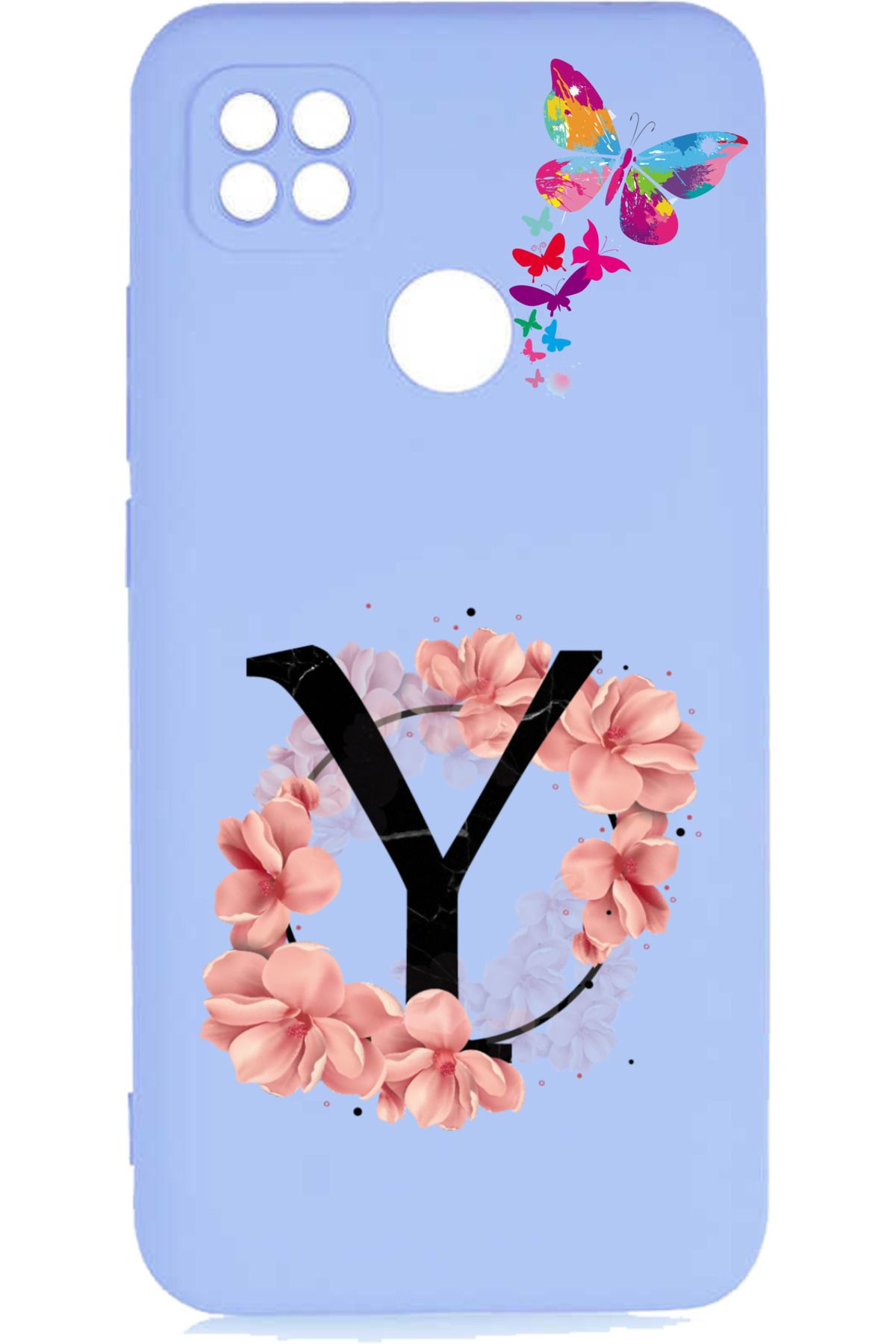 Rotaks Xiaomi Redmi 9c Uyumlu Kılıf Lansman Kadife İç Yüzey İsme Özel Baskılı