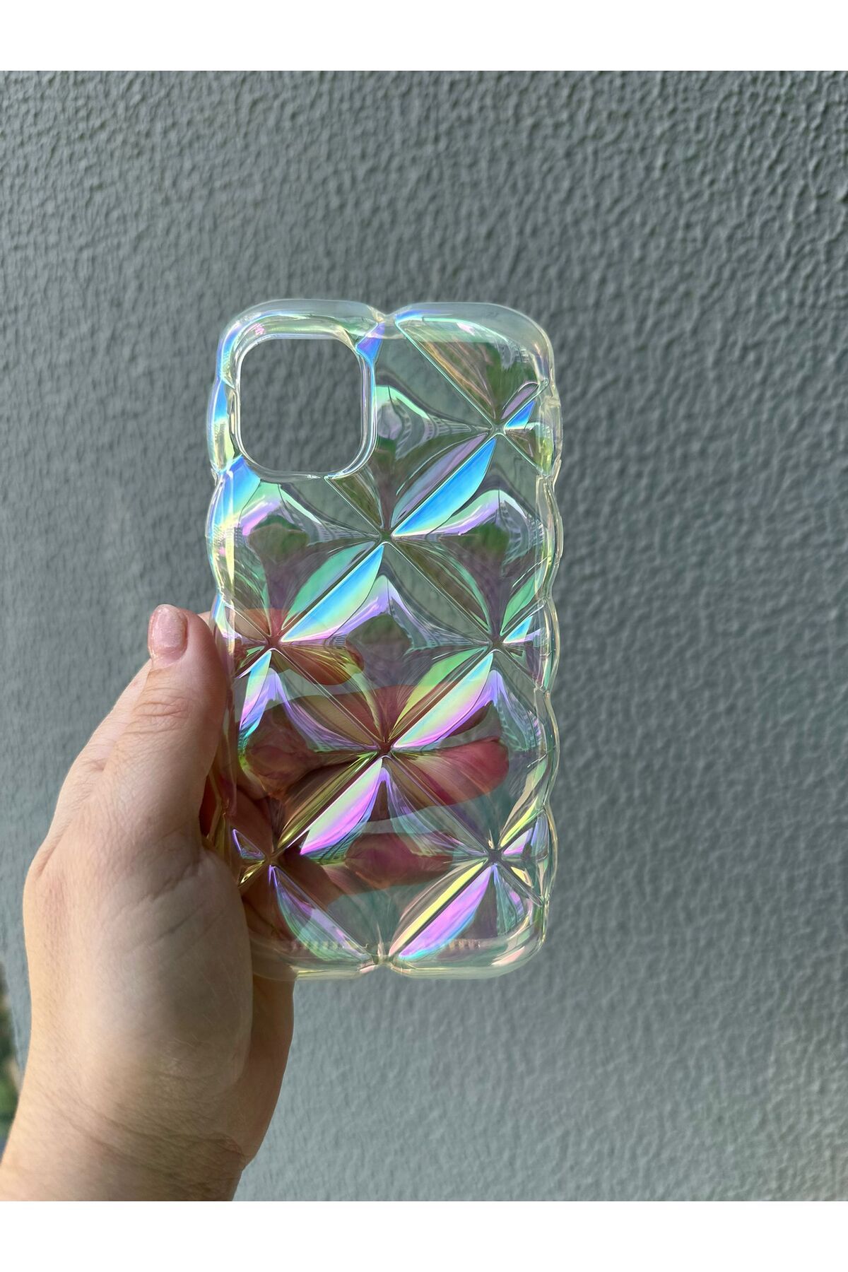 İZMİR ÖZER TEKNOLOJİ İPHONE 15 PRO TASARIM ŞEFFAF KILIF