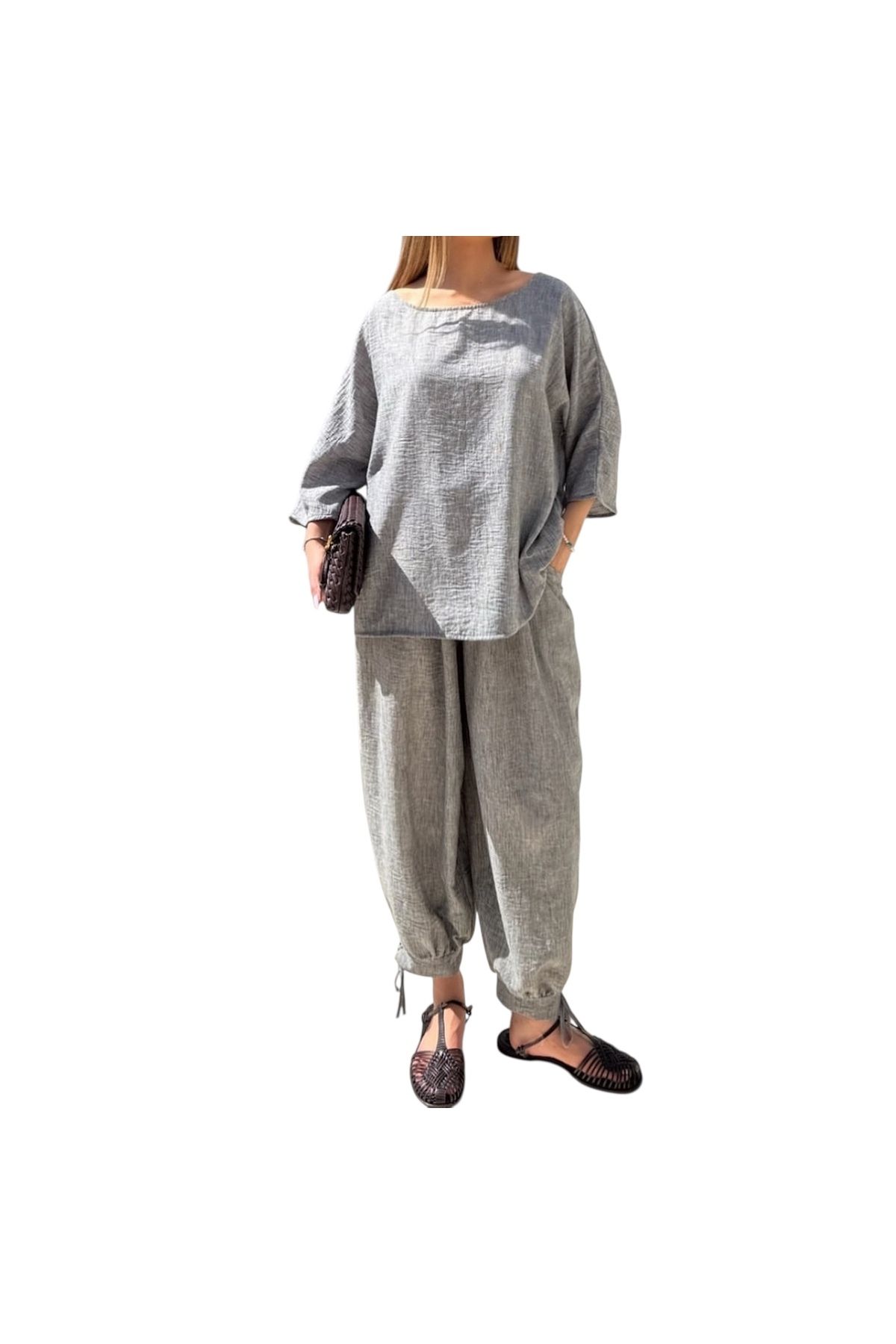 PHUTİ COLLECTION KETEN TAKIM