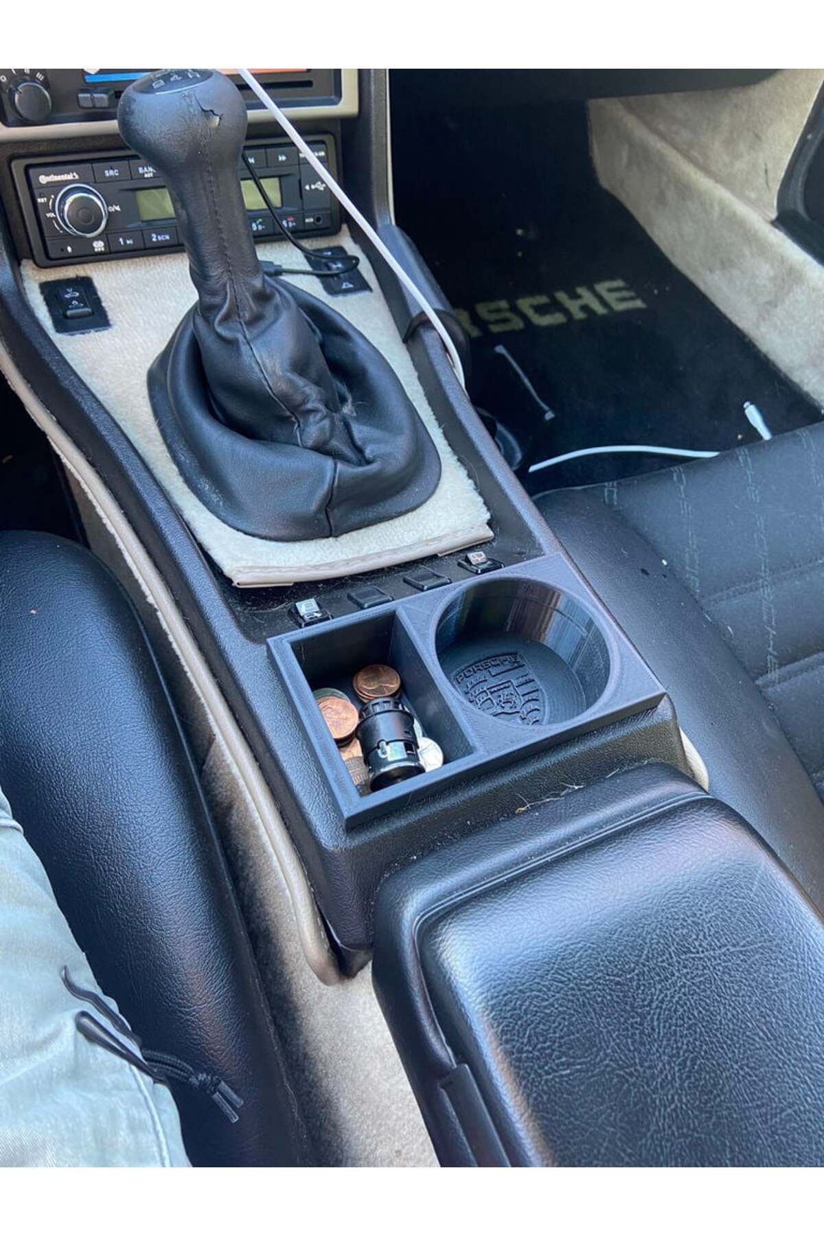 Lucest Erken Porsche 944 Ashtray fincan sahibi (Plastik Aparattır!!!)