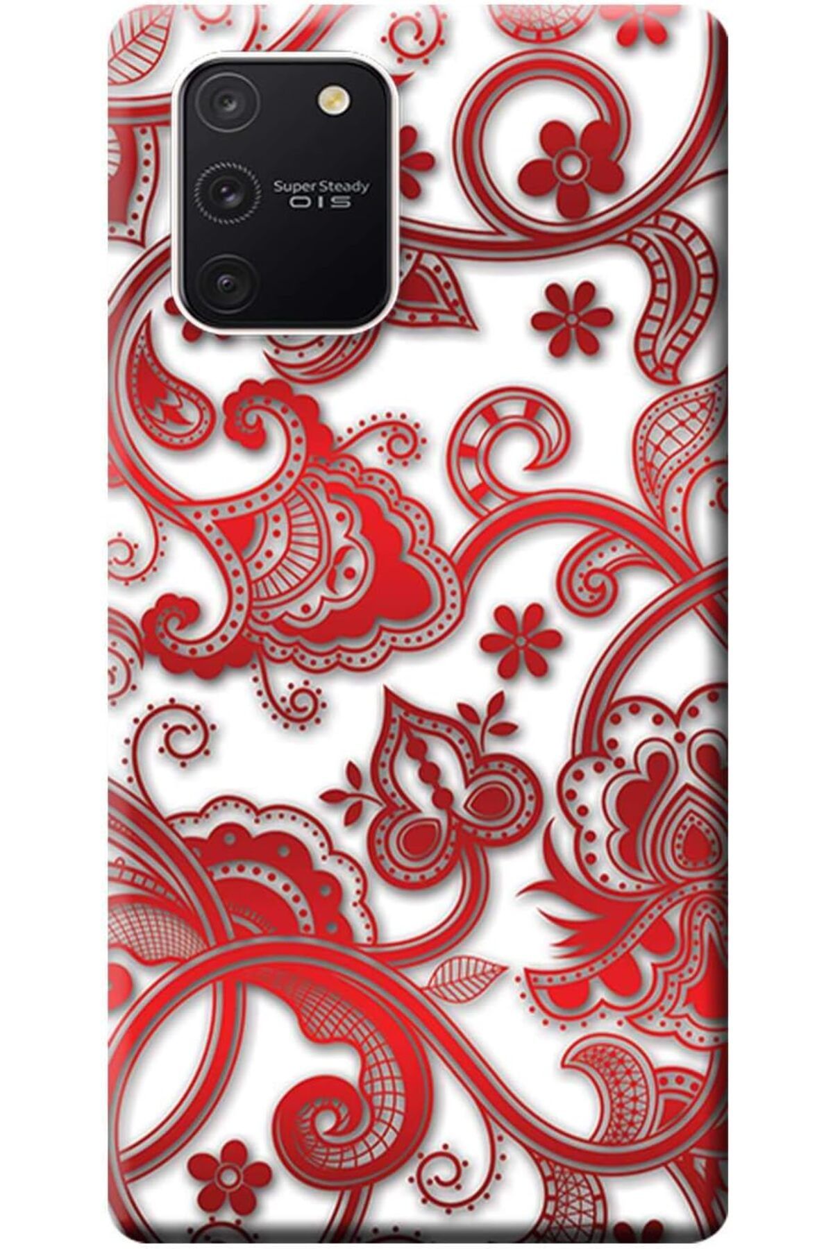 STOREMAX ELZ Merkezi Galaxy S10 Lite Kılıf SM-G770F Baskılı Silikon Vektör Tasarım STK:516 FRNTR 11274